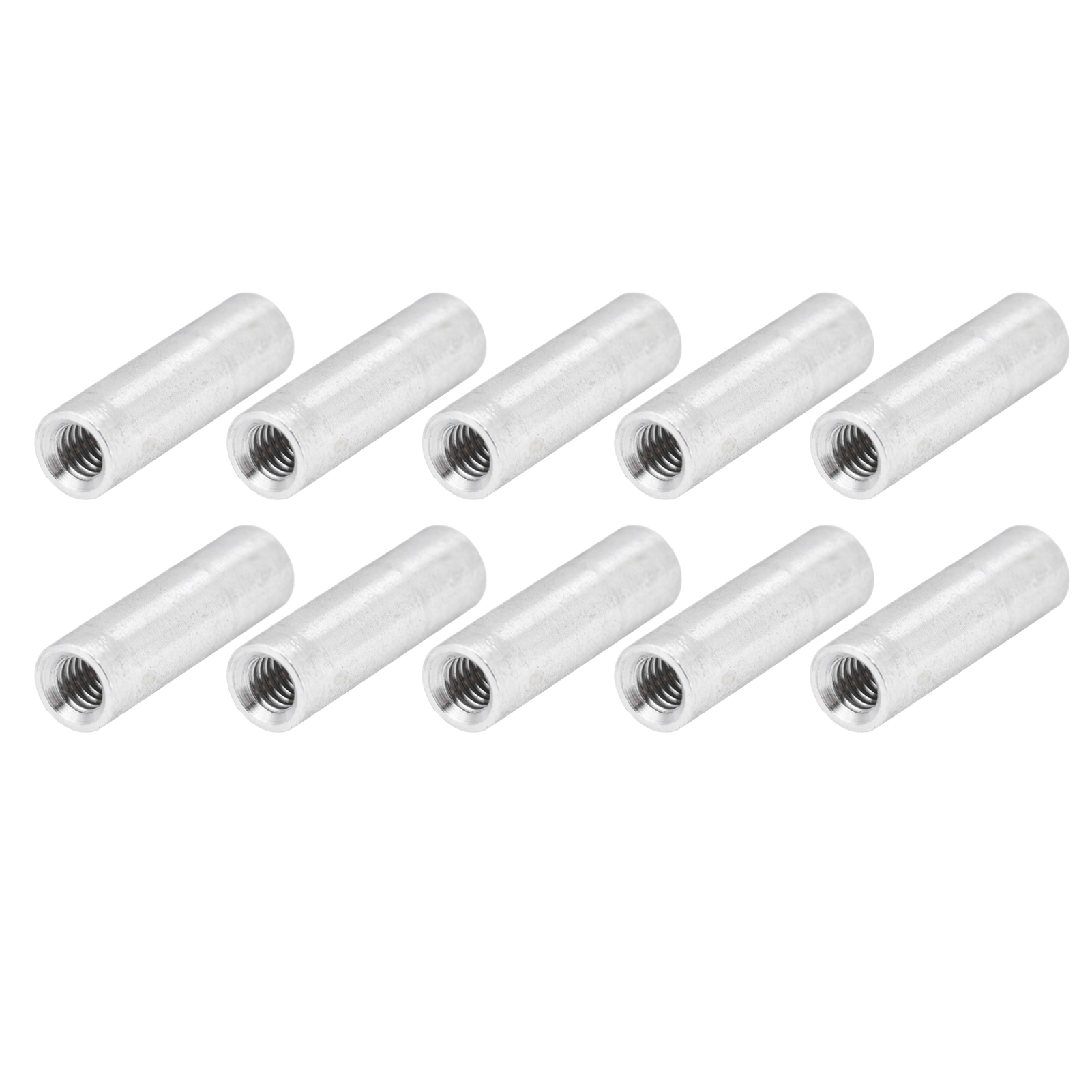 Lot De 10 Entretoises Filetées Rondes En Alliage D'Aluminium Pour Maquettes De Quadricoptères (m4 X 0,7 Mm, 20 Mm).