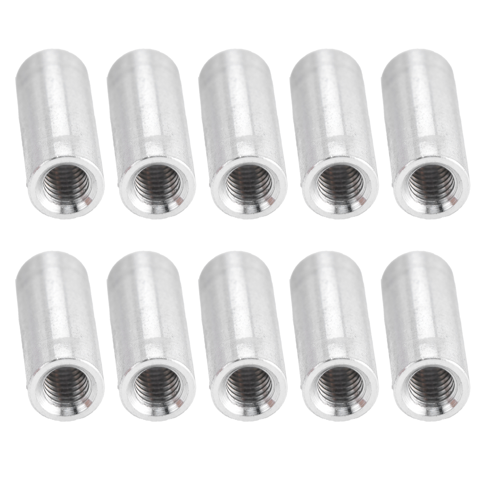 Lot De 10 Entretoises Filetées Rondes En Alliage D'Aluminium Pour Maquettes De Quadricoptères (m4 X 0,7 Mm, 16 Mm).