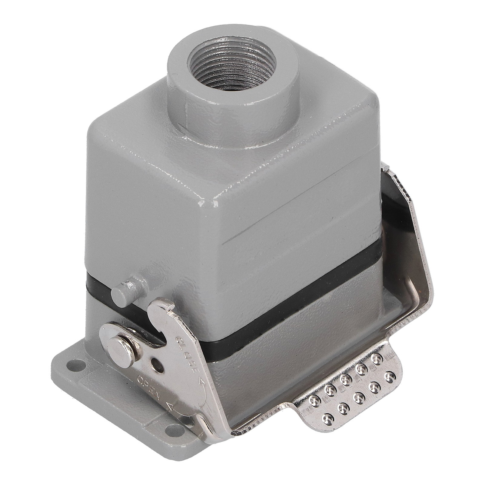 Connecteur Robuste À 6 Contacts, Bornier, Étanche, Pour Applications Industrielles Et Aéronautiques.