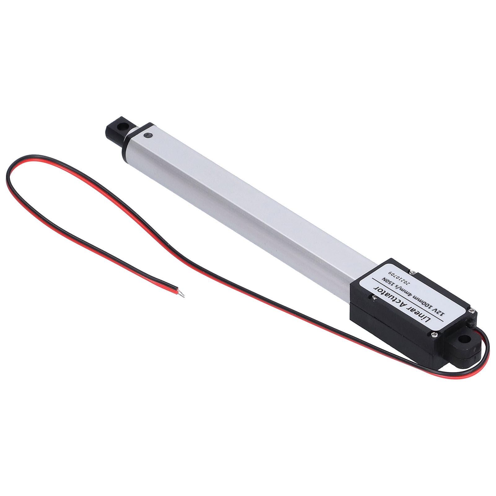 Actionneur Linéaire Cc 12 V 100 Mm Avec Interrupteur De Fin De Course Interne, Mini-actionneur Linéaire Électrique Silencieux Pour Applications Industrielles Et Agricoles, Vitesse De 4 Mm/s - Force De