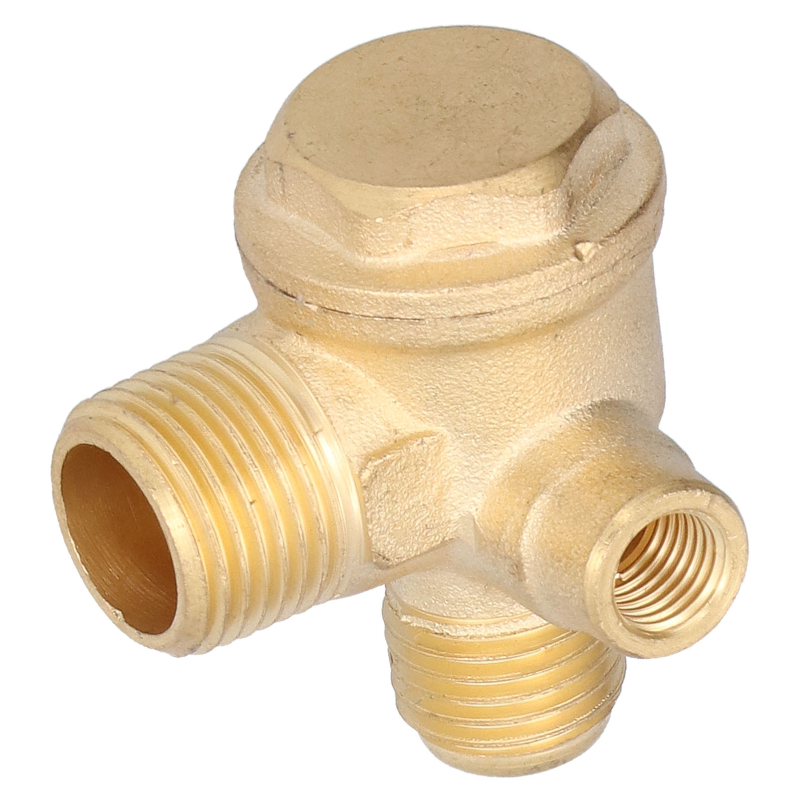 Clapet Anti-retour 3 Voies En Laiton Fileté 323, Accessoires Pour Compresseur D'Air, 7 Mm, 16 Mm, 14 Mm
