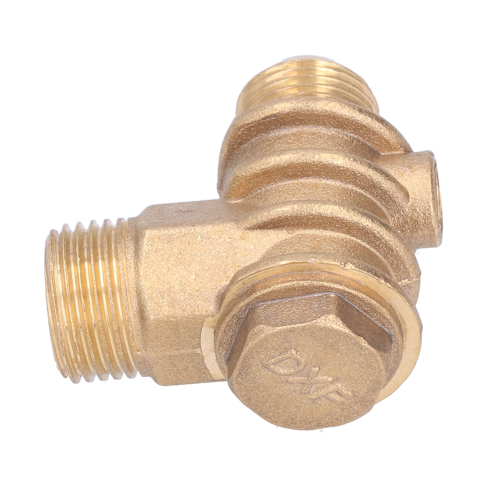 Clapet Anti-retour À 3 Voies Pour Compresseur D'Air - Clapet Anti-retour En Laiton Durable Pour Système Hydraulique Et Pneumatique