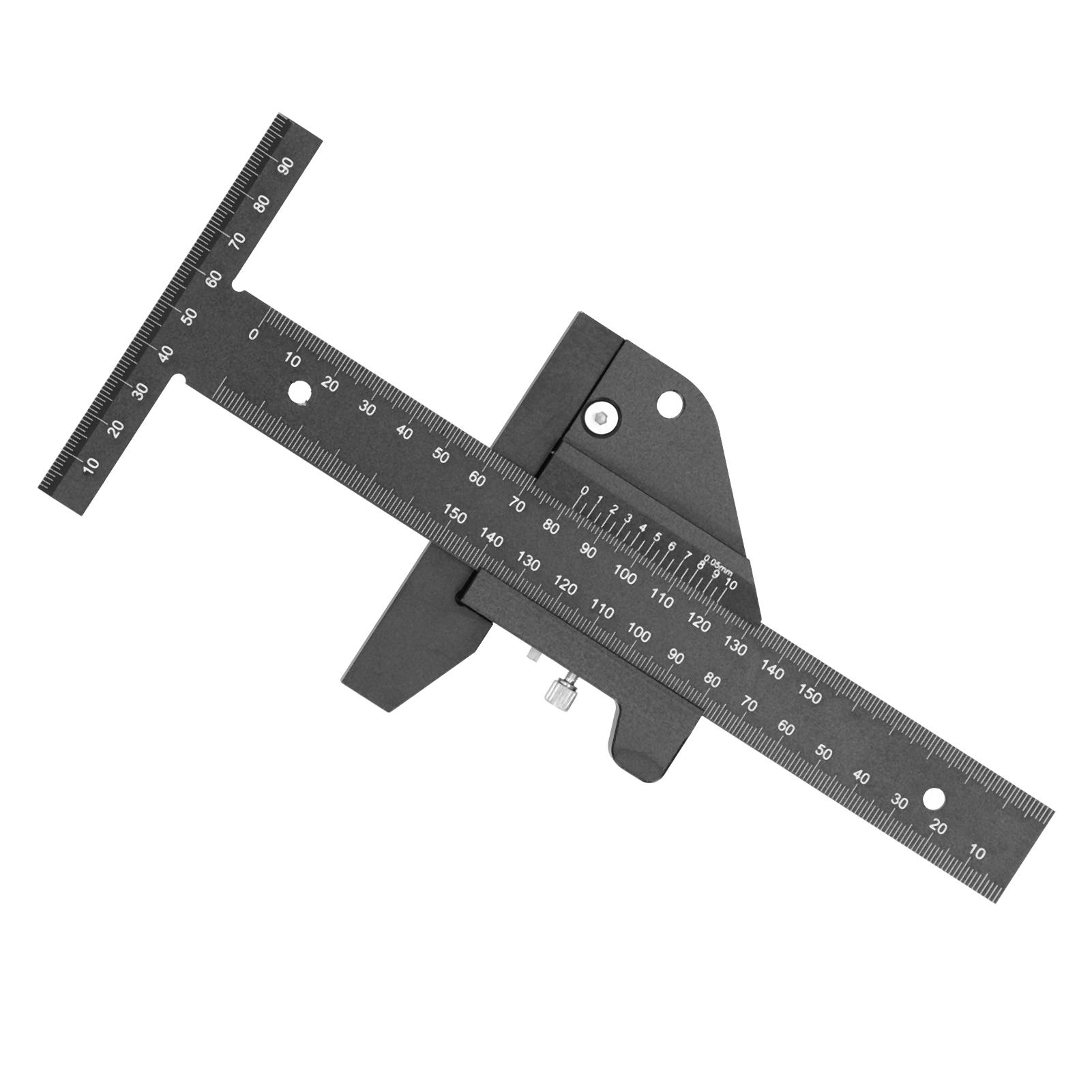 Règle À Tracer Pour Le Travail Du Bois, Outil De Traçage En Alliage D'Aluminium De Type T, Jauge De Mesure Et De Marquage Pour La Menuiserie
