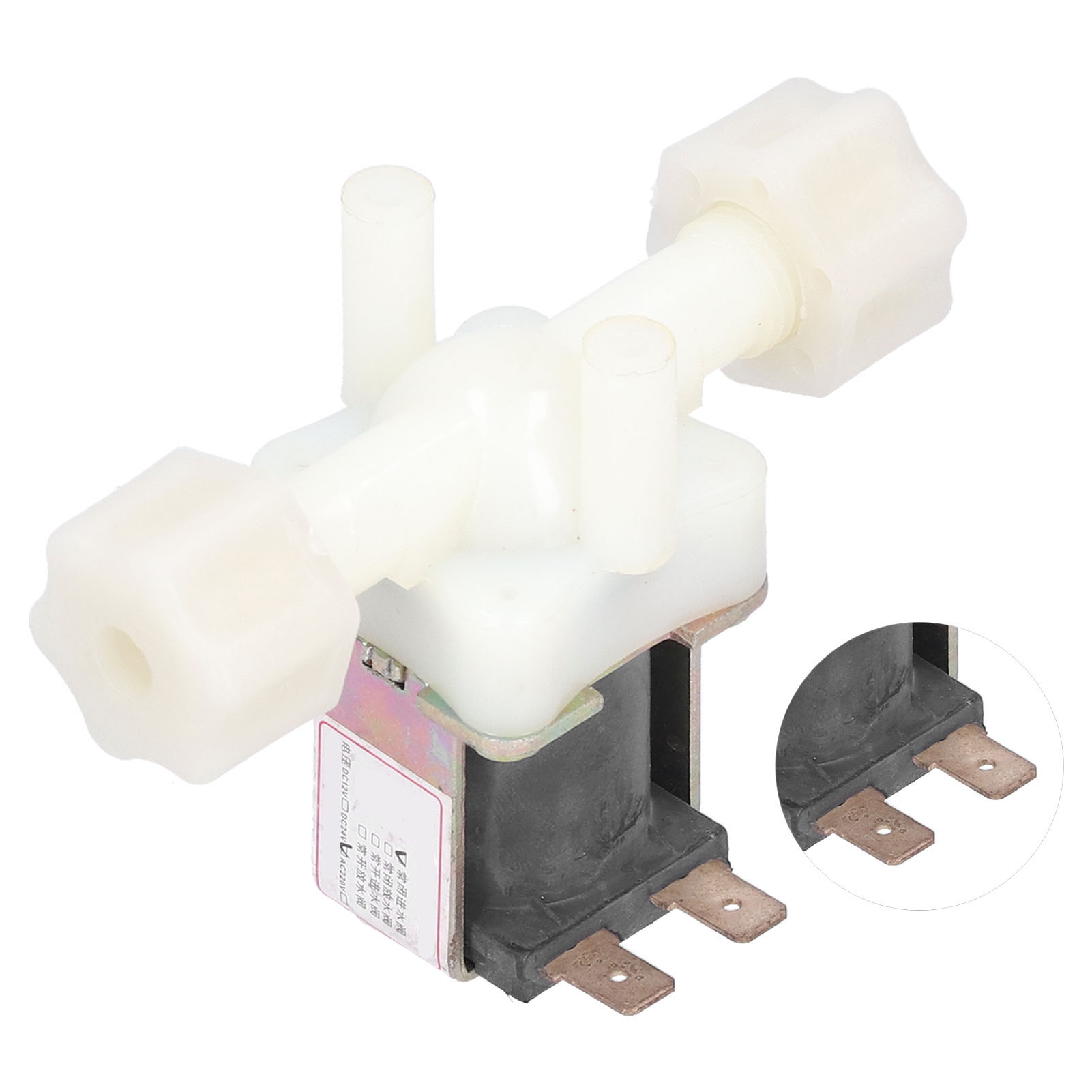 Électrovanne G1/4 Pour Contrôleur D'Entrée D'Eau De Machine D'Osmose Inverse, Normalement Fermée, 24 V Cc