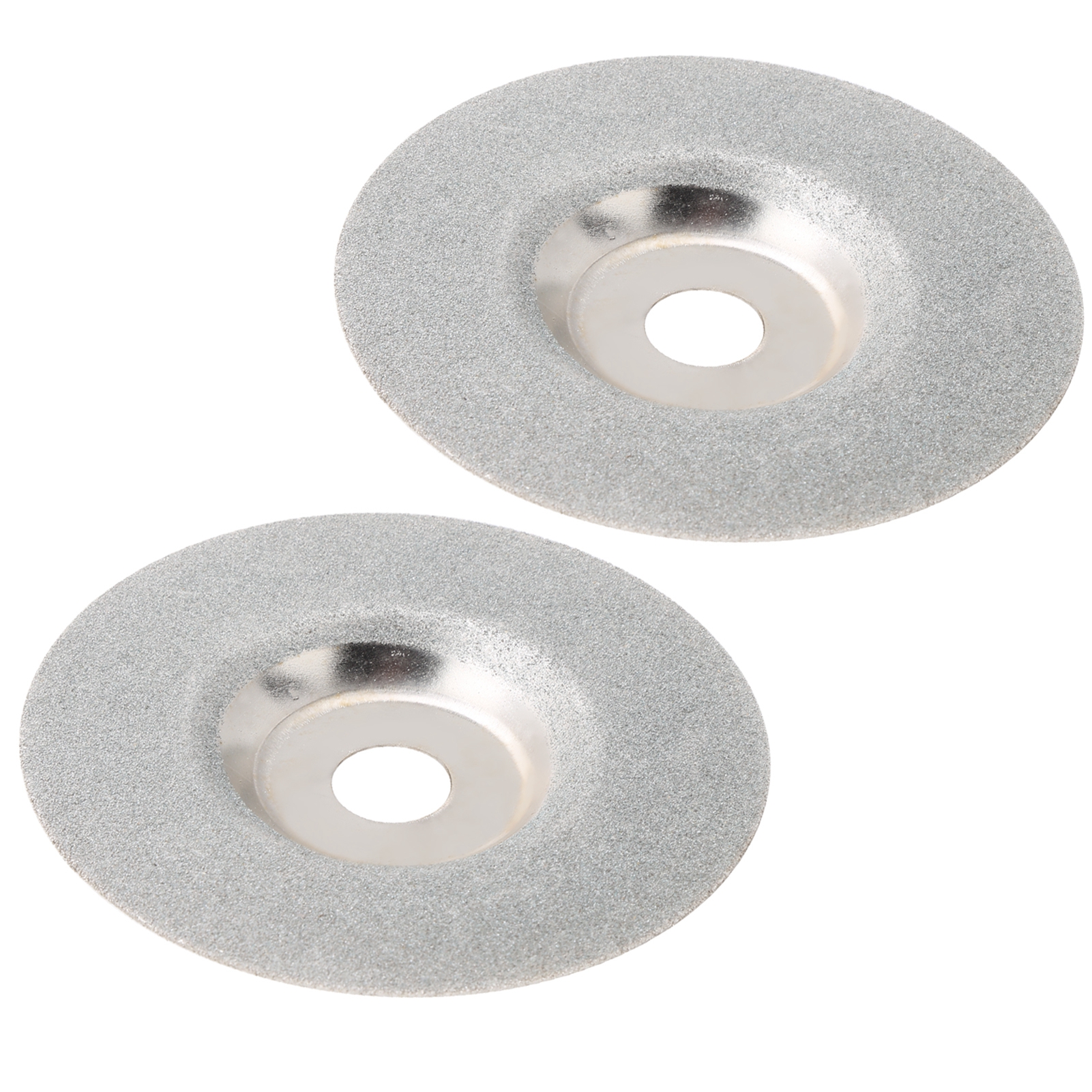 Lot De 2 Disques De Meulage Diamantés De 10 Cm (4 Pouces) Pour Verre, Marbre Et Céramique.