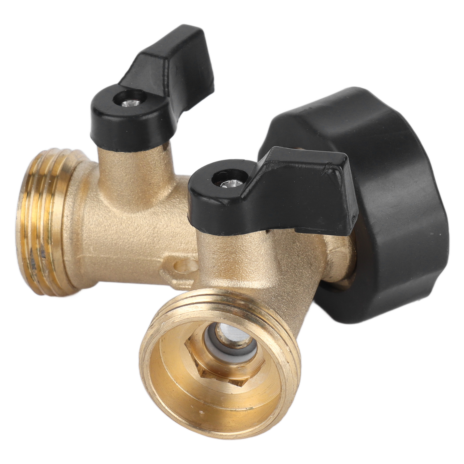 Raccord En Y En Laiton 3/4 Po Pour Tuyau D'Arrosage, Distributeur Pour Usage Extérieur Et Intérieur