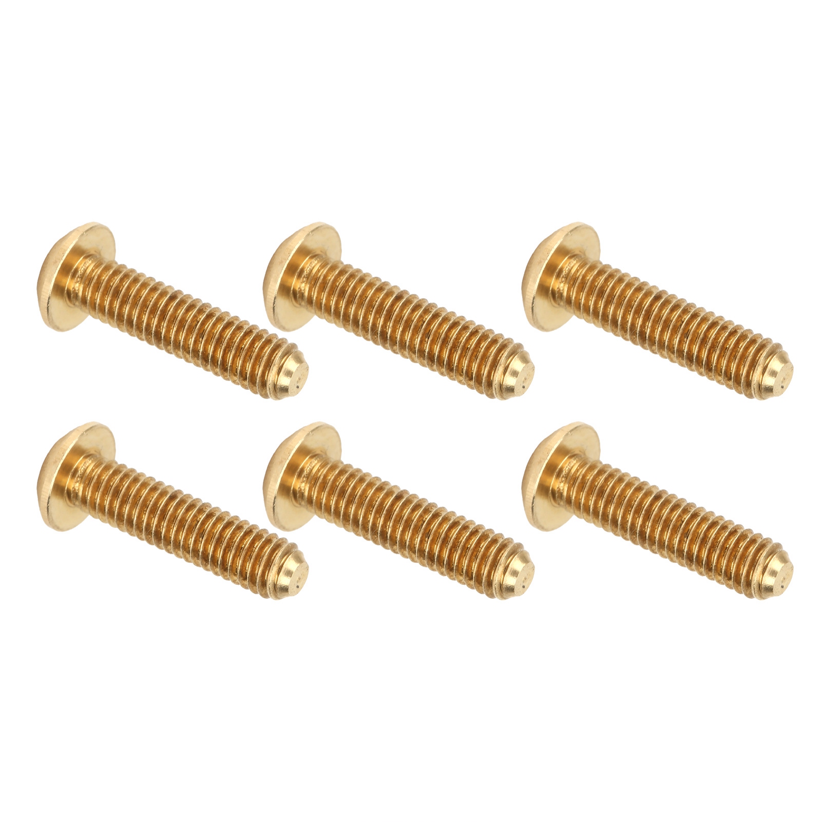 50 Vis À Six Pans Creux À Tête Demi-ronde En Cuivre Pur, Accessoires De Quincaillerie, Fixations M4 X 16 Mm