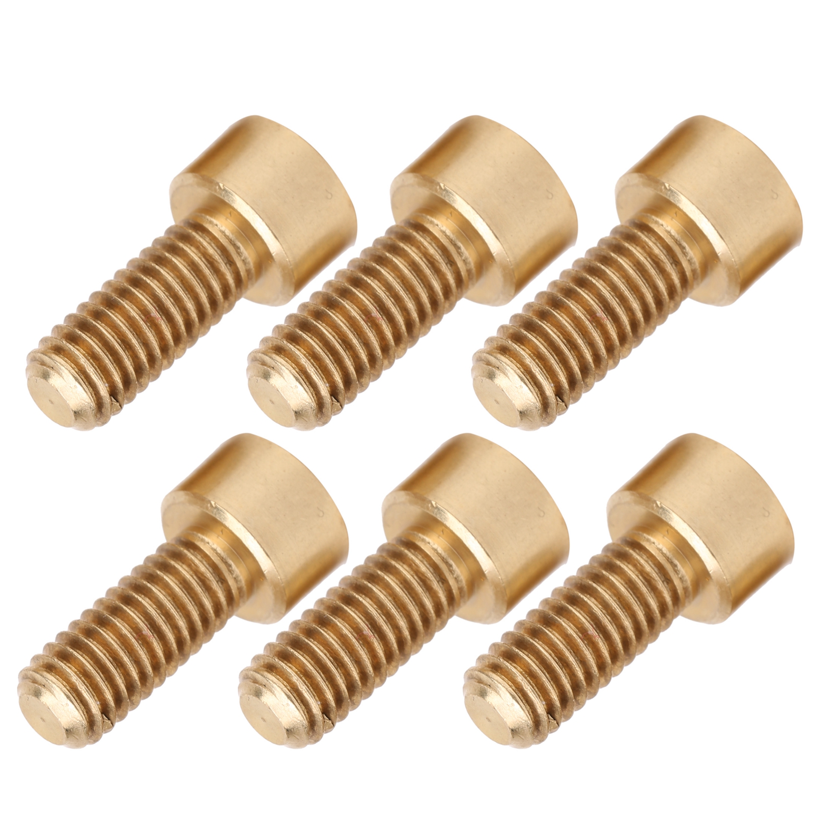 50 Vis À Tête Hexagonale Creuse En Cuivre, Outils Et Fournitures Industrielles M6m6x14mm