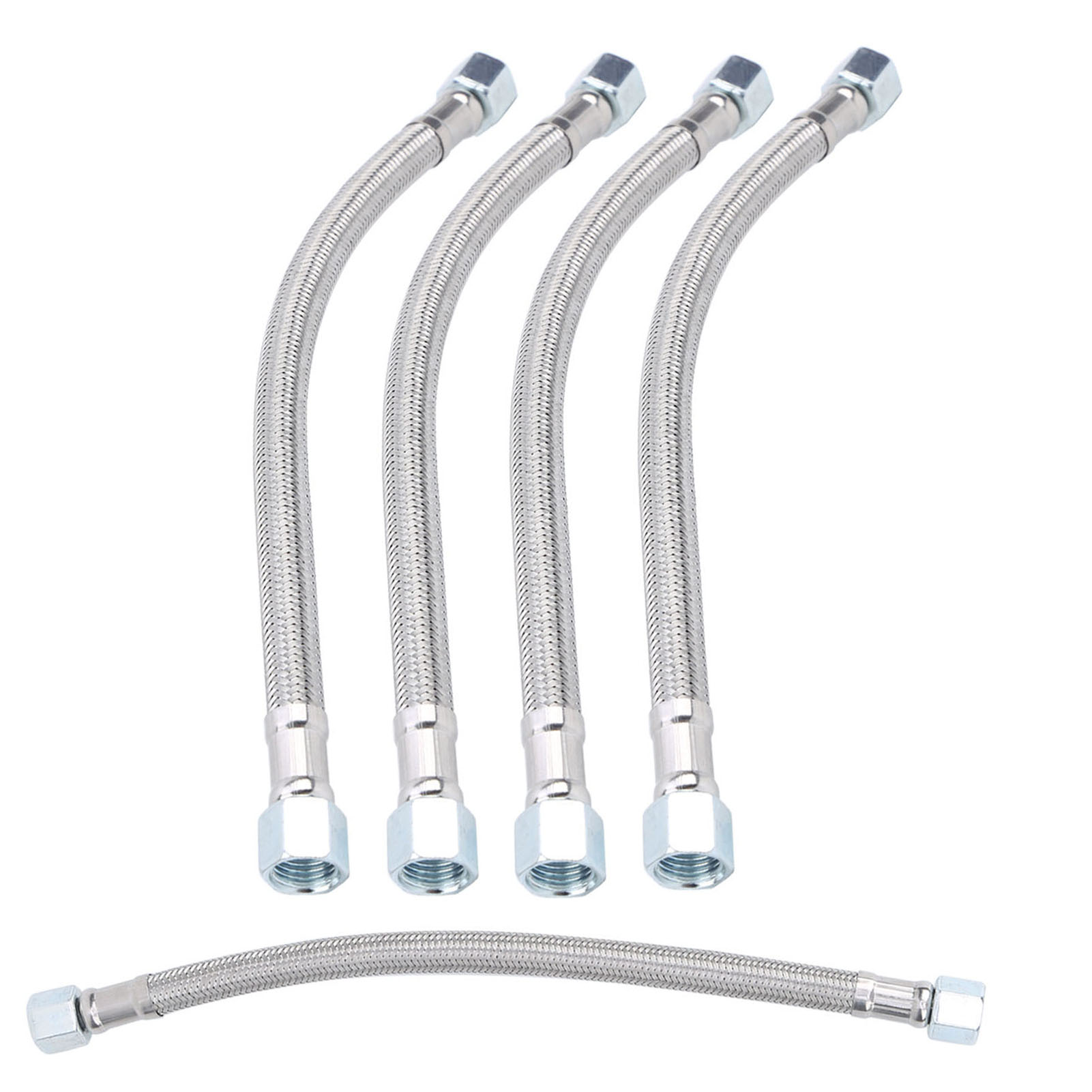 5 Pièces 14 X 1,5 Filetage Femelle, Tuyau D'Élément De Compresseur D'Air, Frein Silencieux Sans Huile, 50 Cm