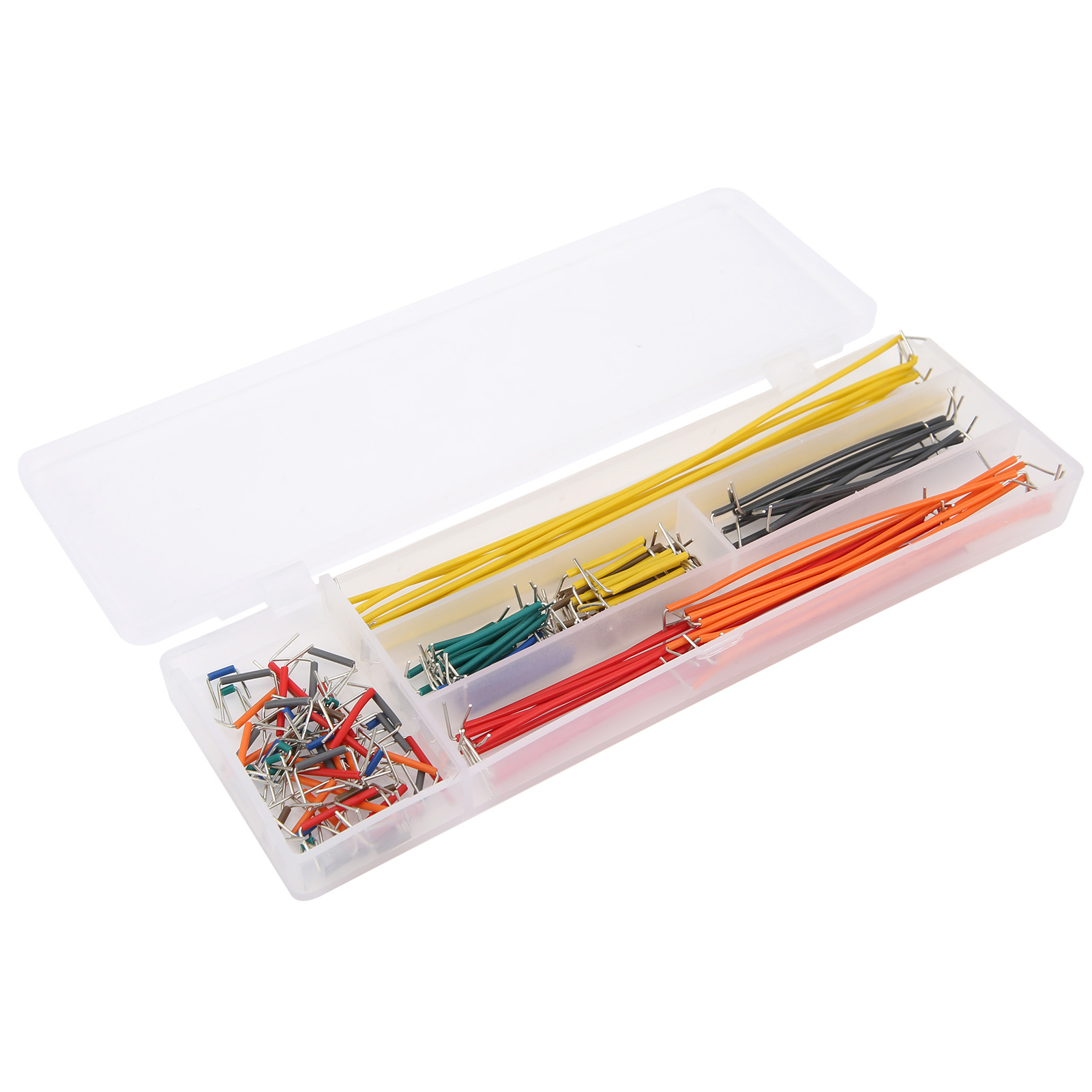 140 Fils De Connexion Pour Plaque D'Essai, 14 Longueurs Assorties, Avec Boîte De Rangement En Plastique