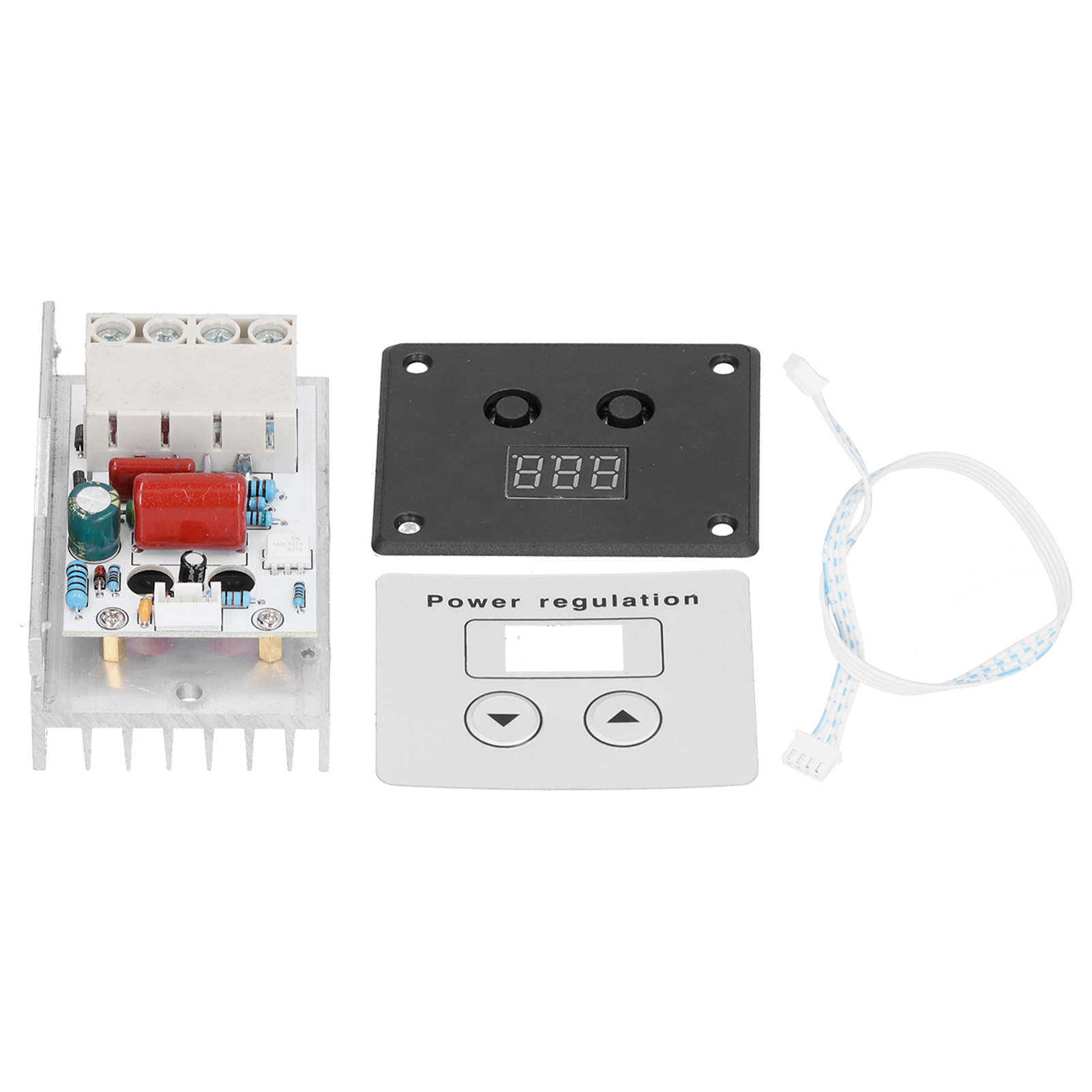Régulateur De Tension Électrique À Thyristor, Régulation Numérique Haute Puissance 10 000 W, Alimentation Externe 220 V Ca