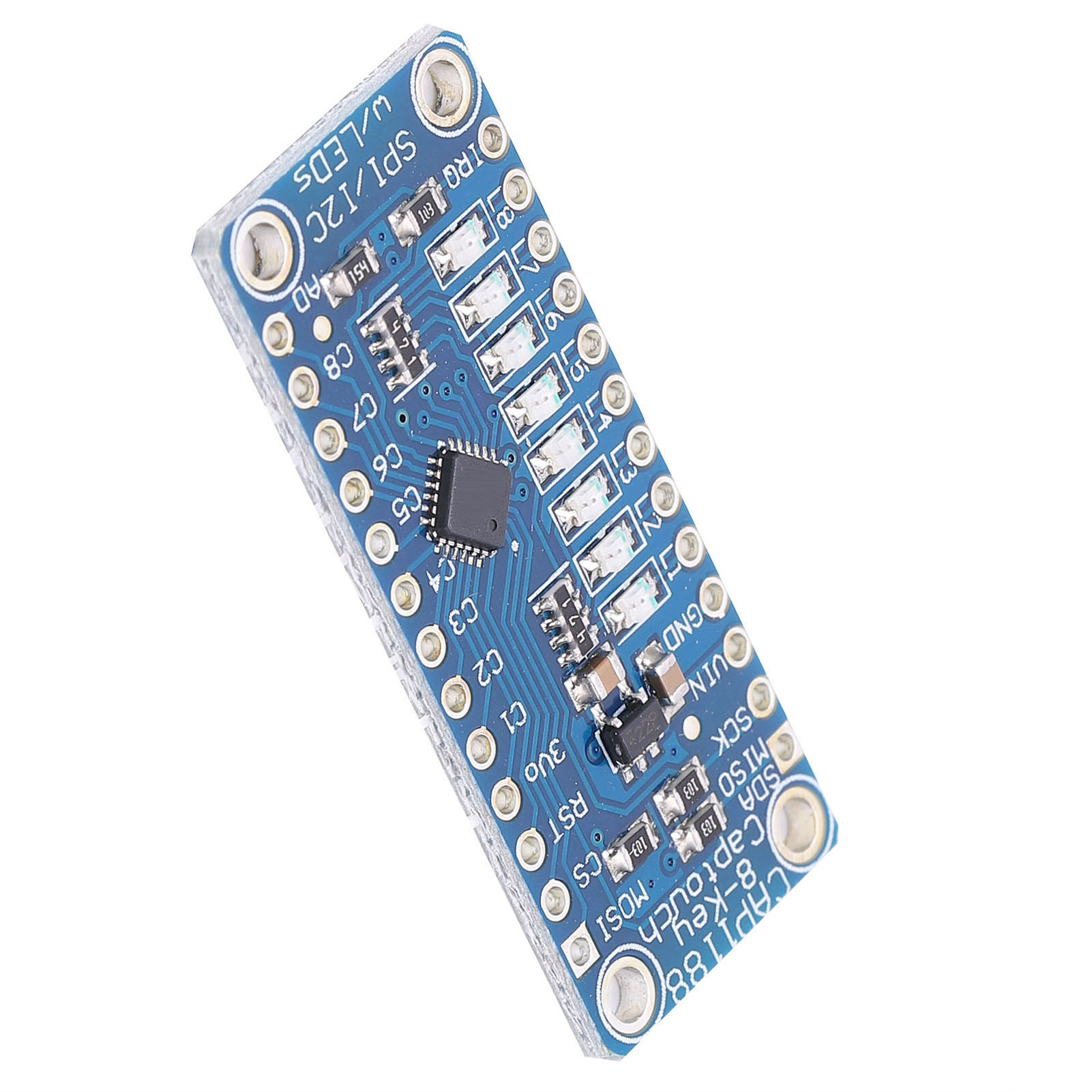 Module Tactile Capacitif, Capteur, Capuchon, Interface De Touche Numérique À 8 Boutons, Commutateur I2c Spi, Cap1188
