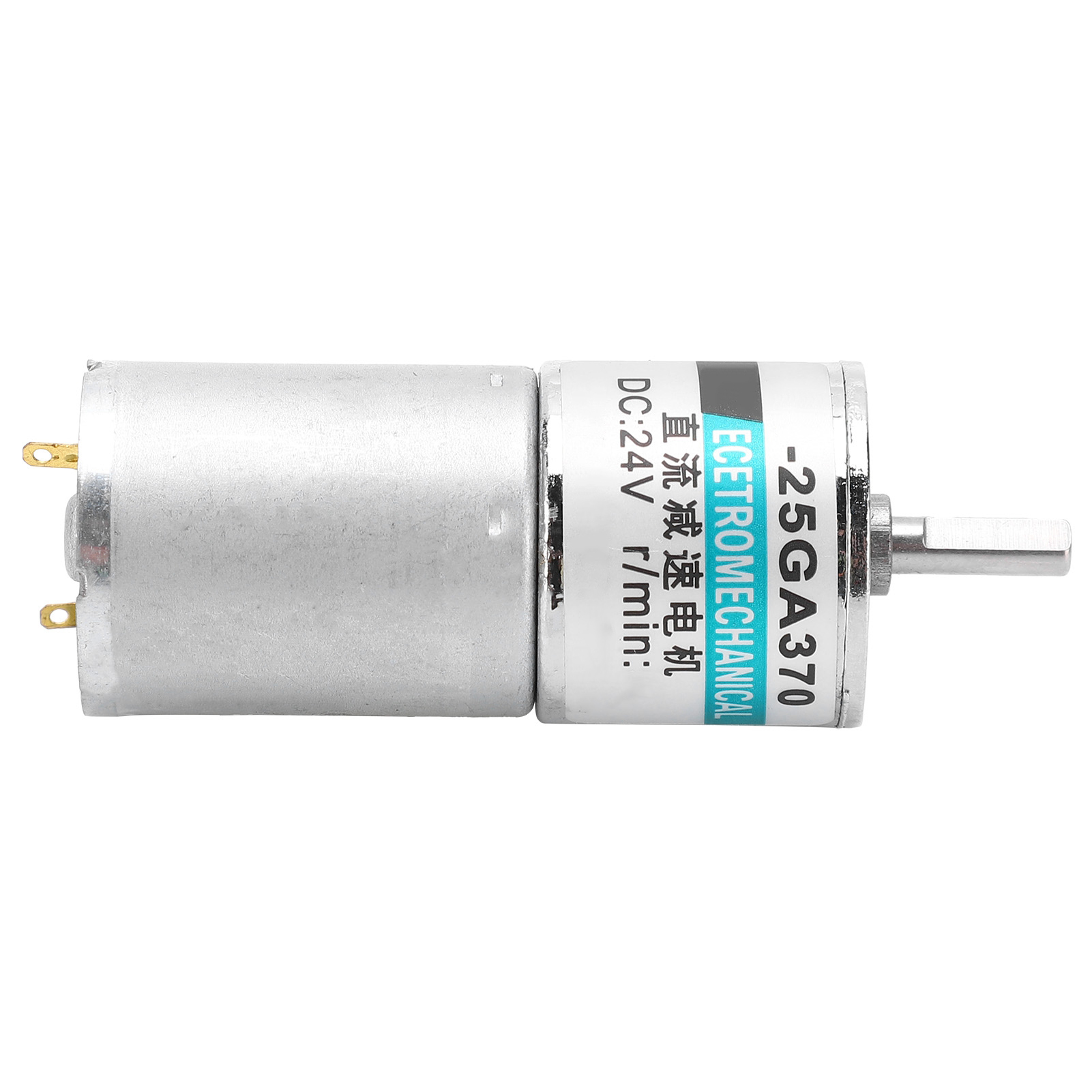 Moteur À Engrenages Cc Micro Basse Vitesse À Aimant Permanent, Rotation Horaire/antihoraire, Pour Applications Industrielles Automatisées, 24 V, Xd-25ga, 3705 Tr/min