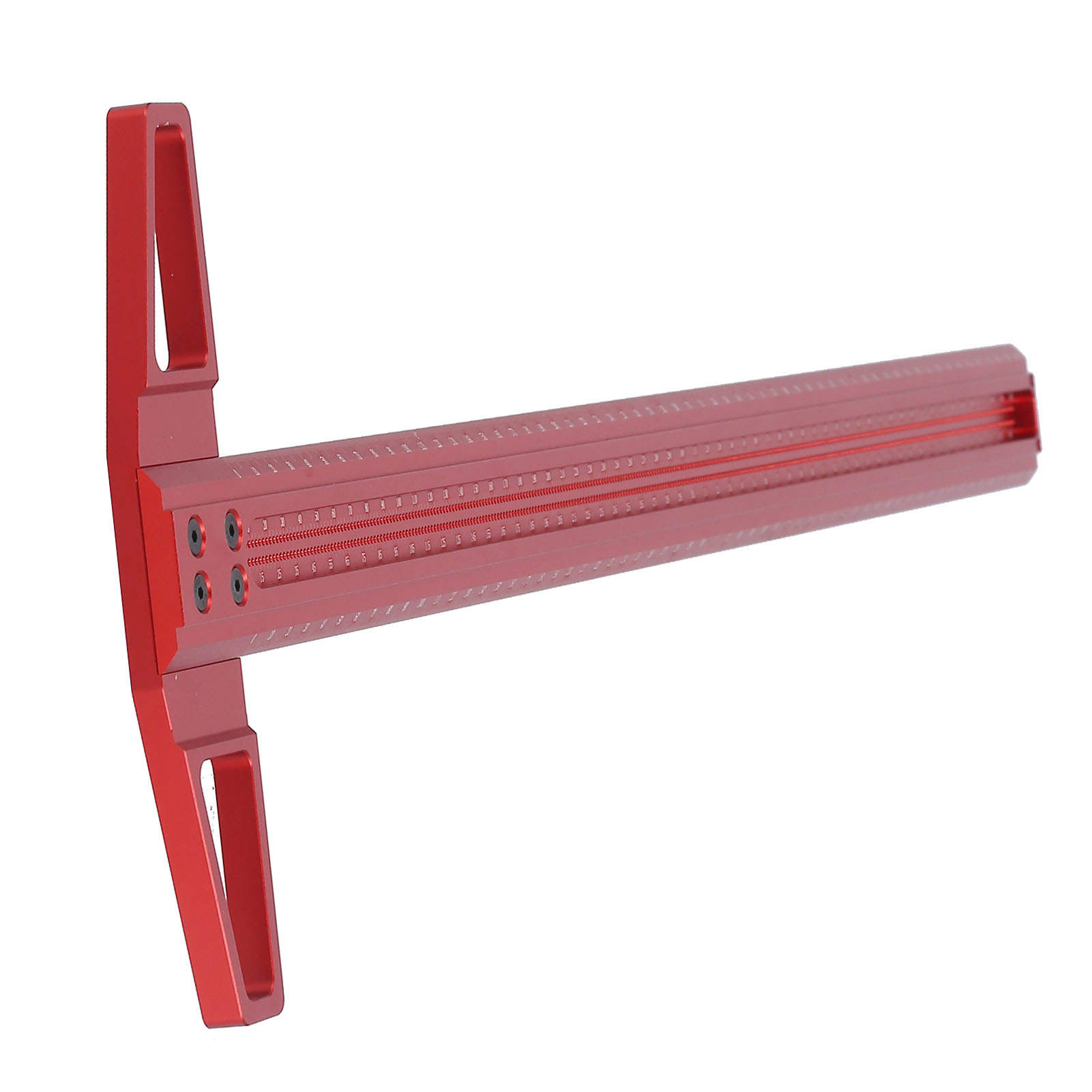 Règle De Travail Du Bois En T, Gabarit De Positionnement Des Trous, Outil De Mesure En Alliage D'Aluminium Pour Menuisier (600 Mm (t600))