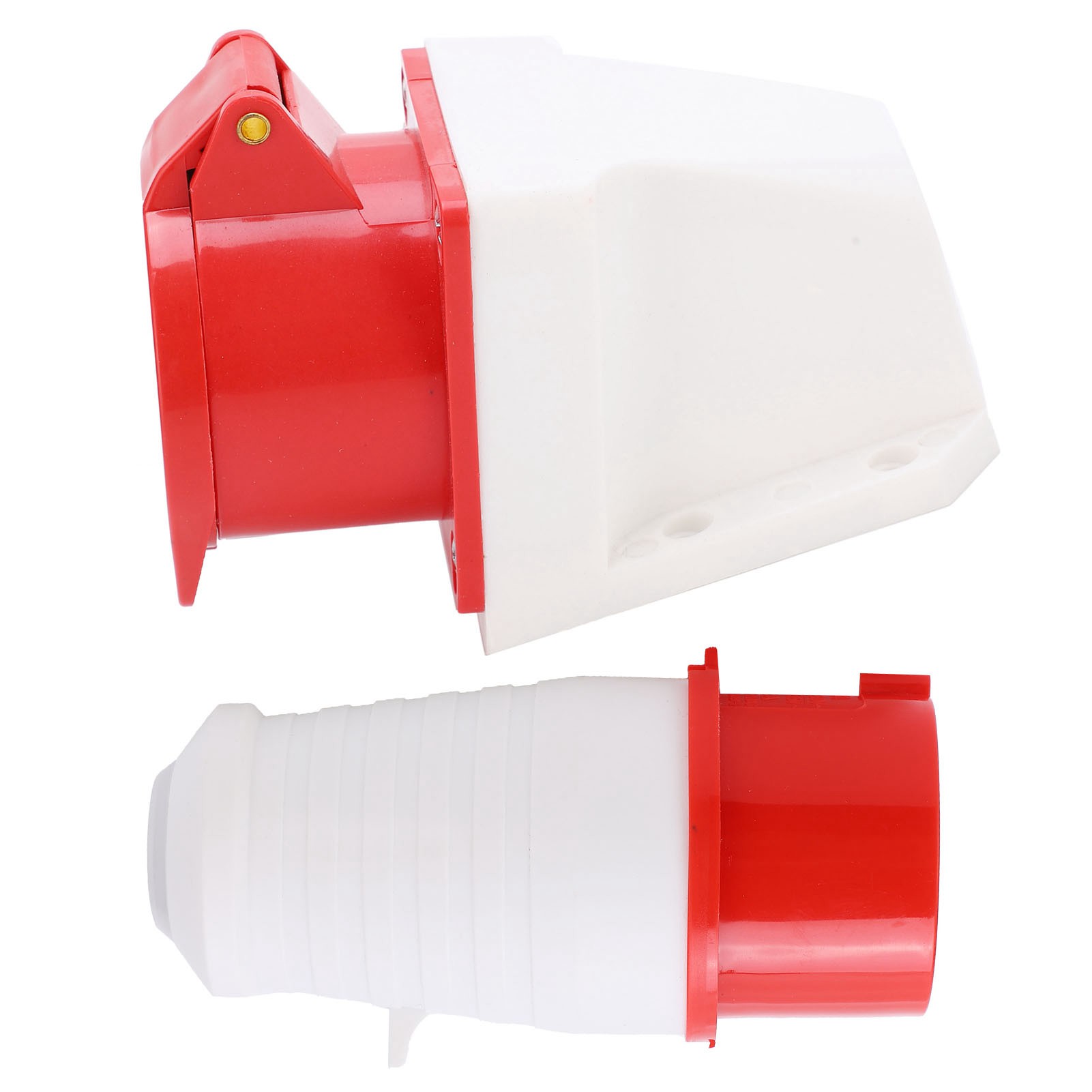 Prise Industrielle 16 A 5 Broches, Montage En Surface, Triphasée, Étanche Ip44, 220-380 V/240-415 V, 3p+n+t