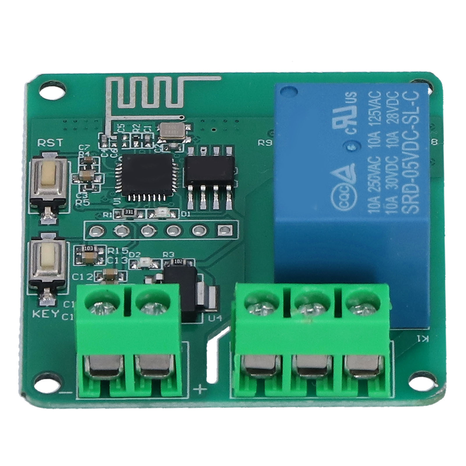 Module Relais Wifi Sans Fil, Carte De Commande À Distance, Accessoire De Commande, 5 V Cc, 10 A, Esp82661 Canal