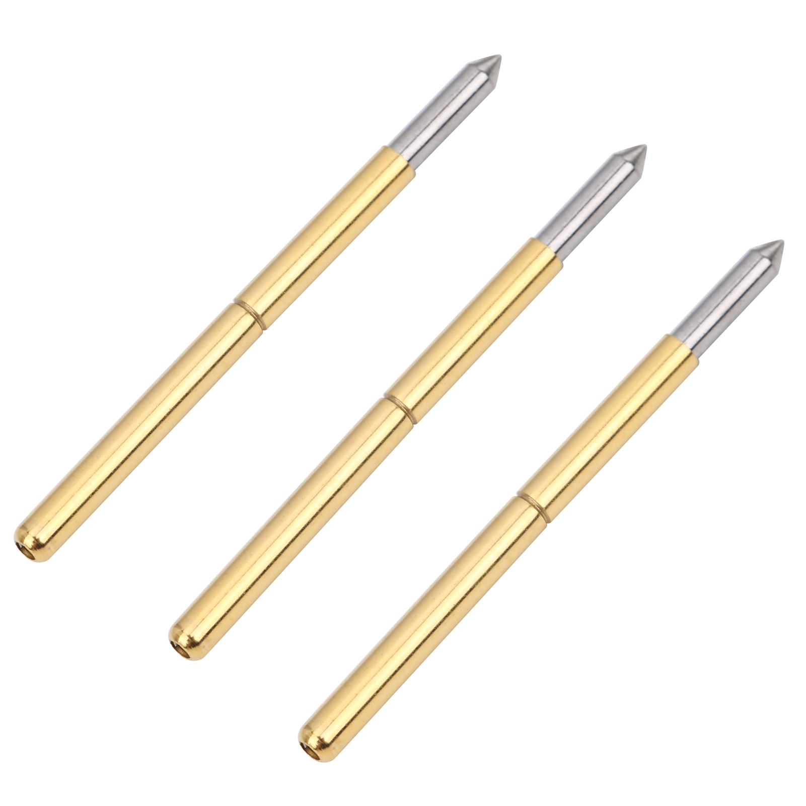 100 Sondes De Test P125-b À Ressort De 2,0 Mm, Broches De Détection En Laiton À Ressort