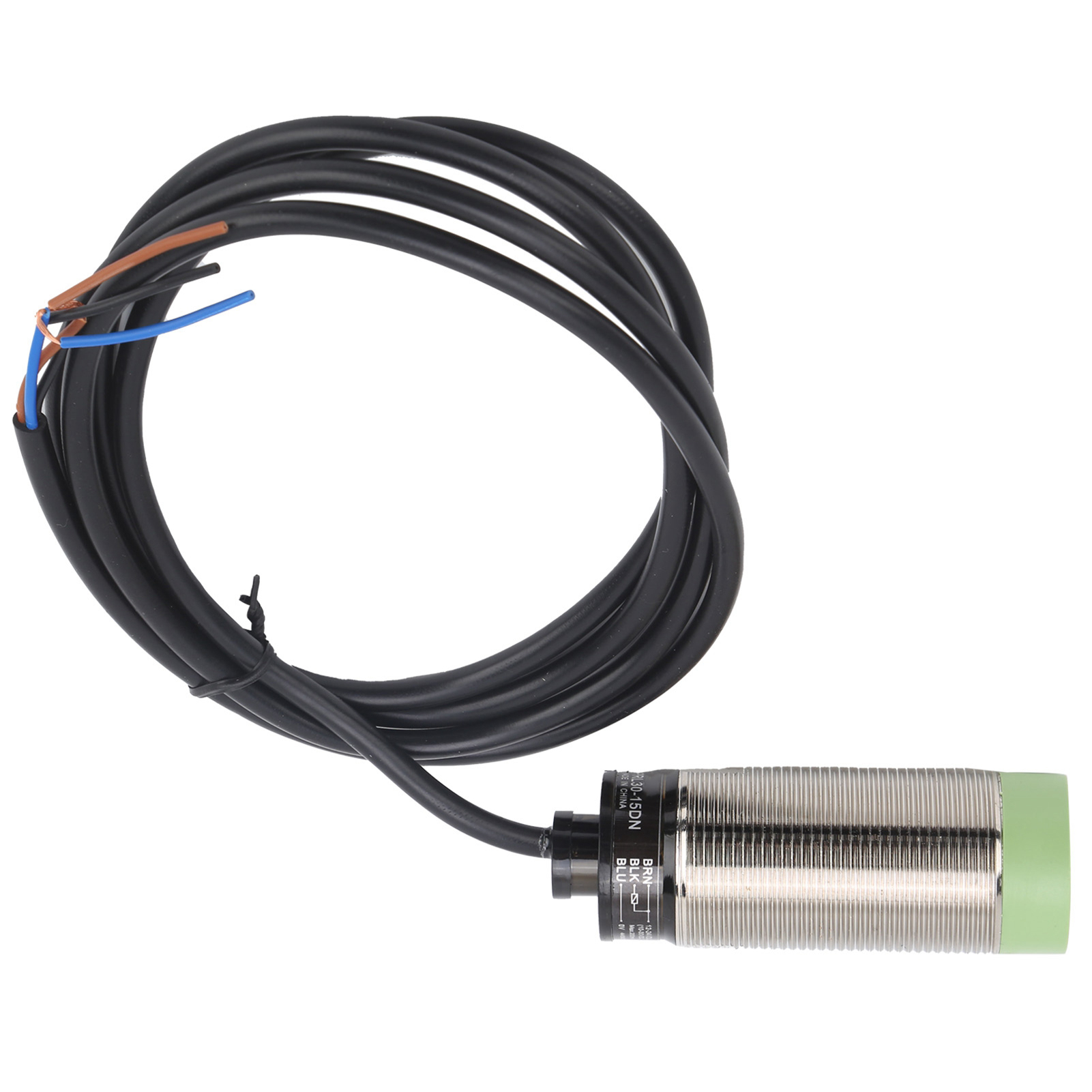 Capteur D'Approche Berm Cylindrique À 3 Fils, Équipement De Commande D'Alimentation Prl30-15dn 12-24 V Cc
