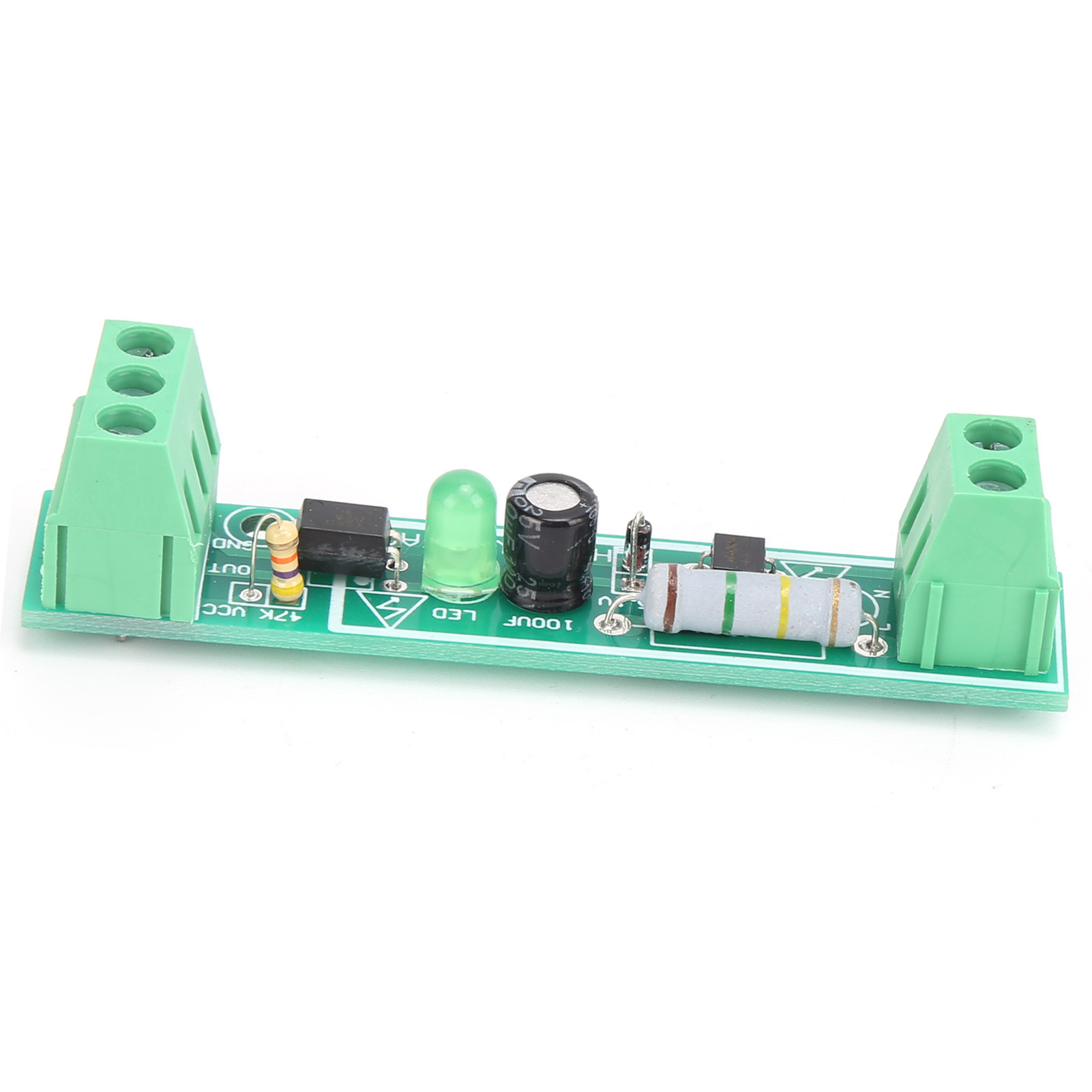 Module D'Isolation Par Optocoupleur Ca 1/3/8 Canaux, Carte De Détection De Tension 220 V Pour Accès Automate Programmable
