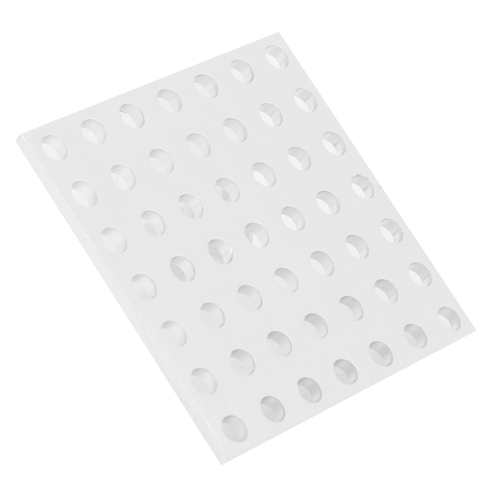 Plaque De Grille En Aluminium 3116‑0056‑0056 Avec Un Excellent Rapport Résistance/poids, 7 X 7 Trous