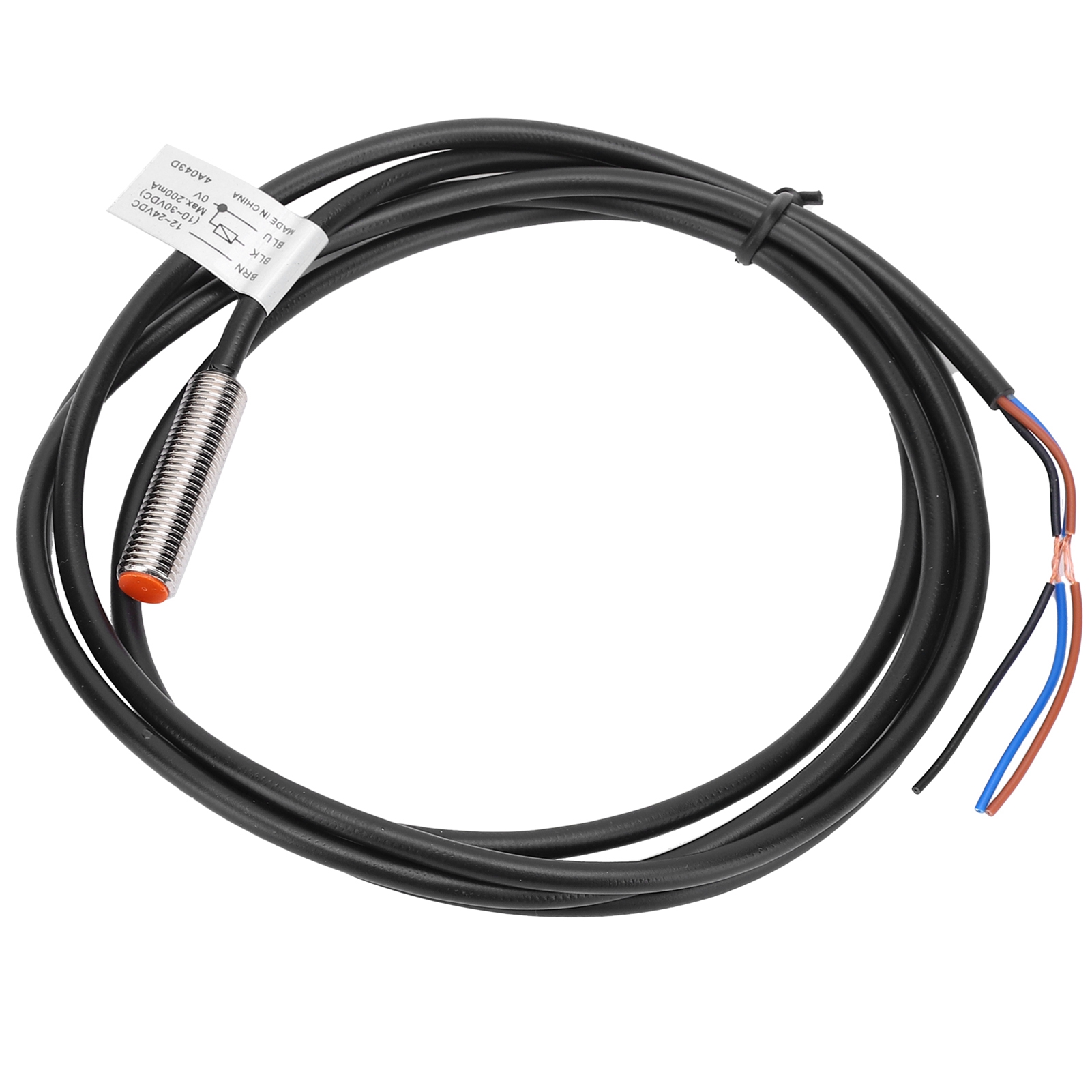 Capteur De Proximité Inductif Berm À 3 Fils Pnp Pr08-1.5dp 5 Mm Dc12-24 V