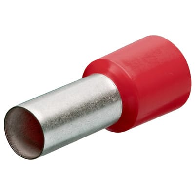 Knipex - 97 99 337 Aderendhülsen mit Kunststoffkragen je 100 Stück