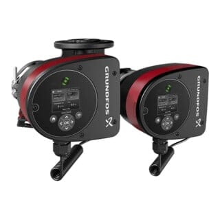 Grundfos Umwälzdoppelpumpe MAGNA3 D 32-100F, 220mm, DN 32, PN 6/10, 230 V