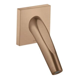 hansgrohe Wanneneinlauf Axor Starck Organic Ausladung 160mm, brushed red gold