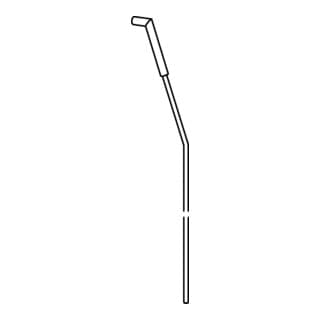 Hansa Zugstange m. Knopf 59913959 chr