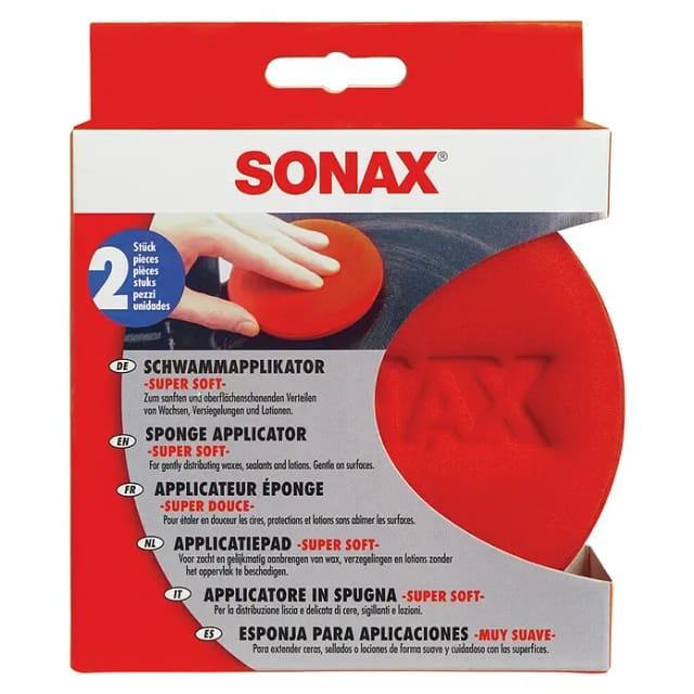 SONAX SchwammApplikator -Super Soft- 2 Stück
