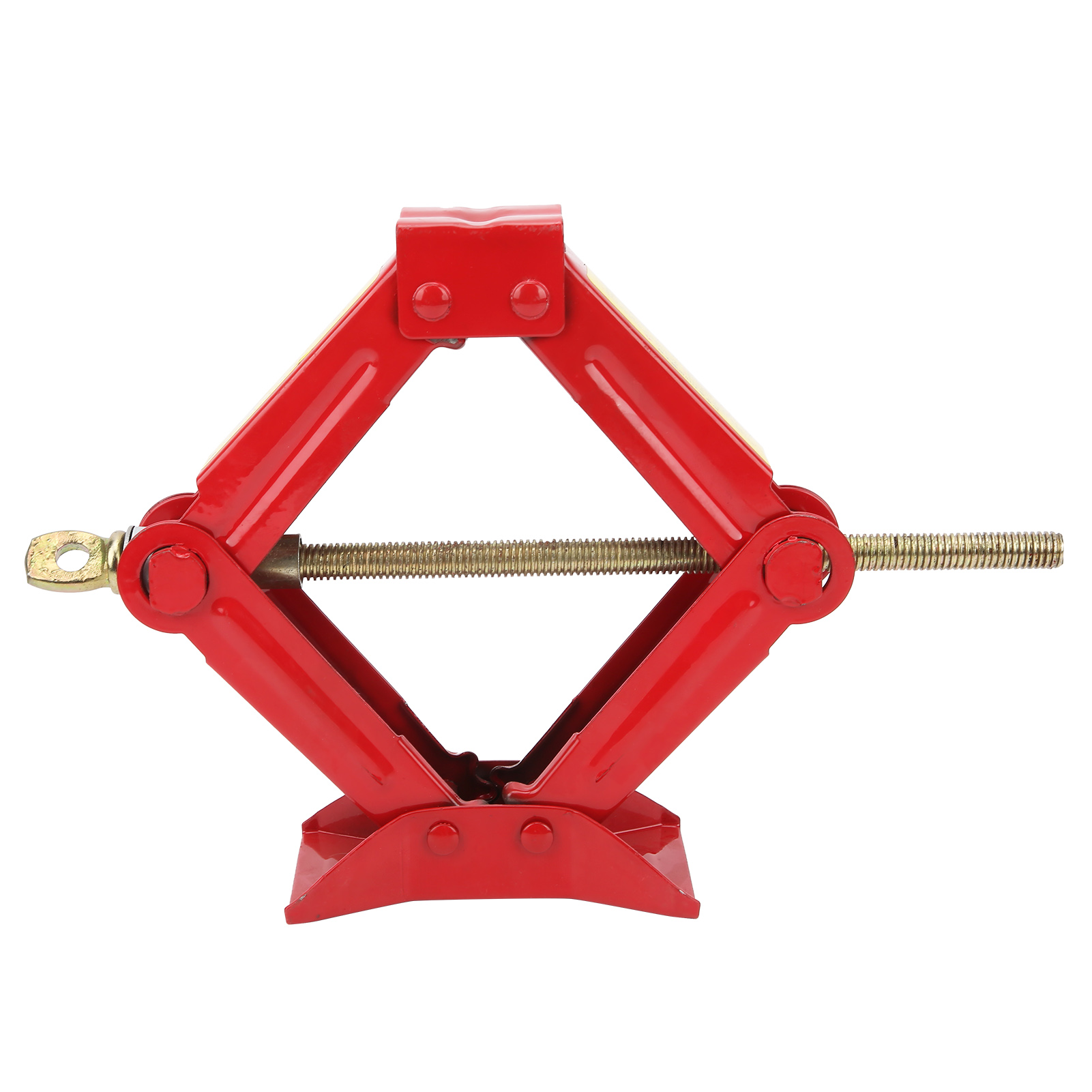 Cric Ciseaux Professionnel Pour Coffre De Voiture, Outil De Levage De Pneus Avec Poignée, Rouge, Pour Une Utilisation En Extérieur (0,5 T).