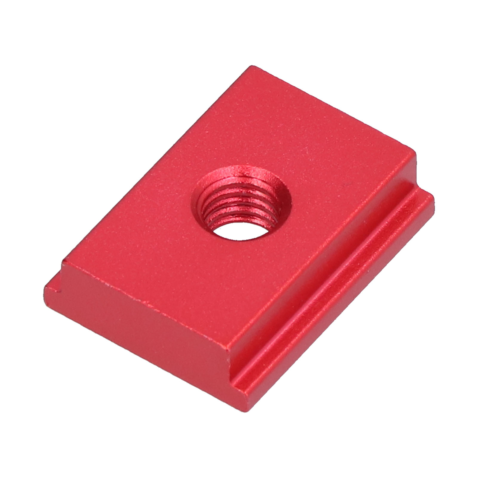 Lot De 5 Écrous Coulissants Pour Rail En T, Gabarits De Menuiserie En Alliage D'Aluminium, Fixations À Fente Pour Vis, Rouge M8