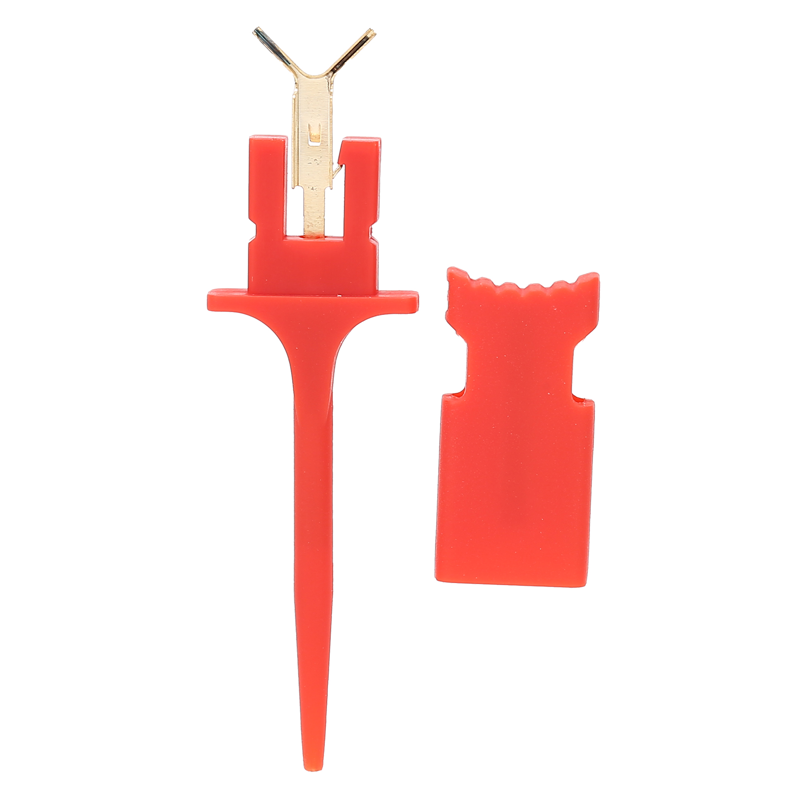 Pince De Test Mini Ci Pa Pour Expériences Électroniques, Réparation Et Maintenance (rouge)