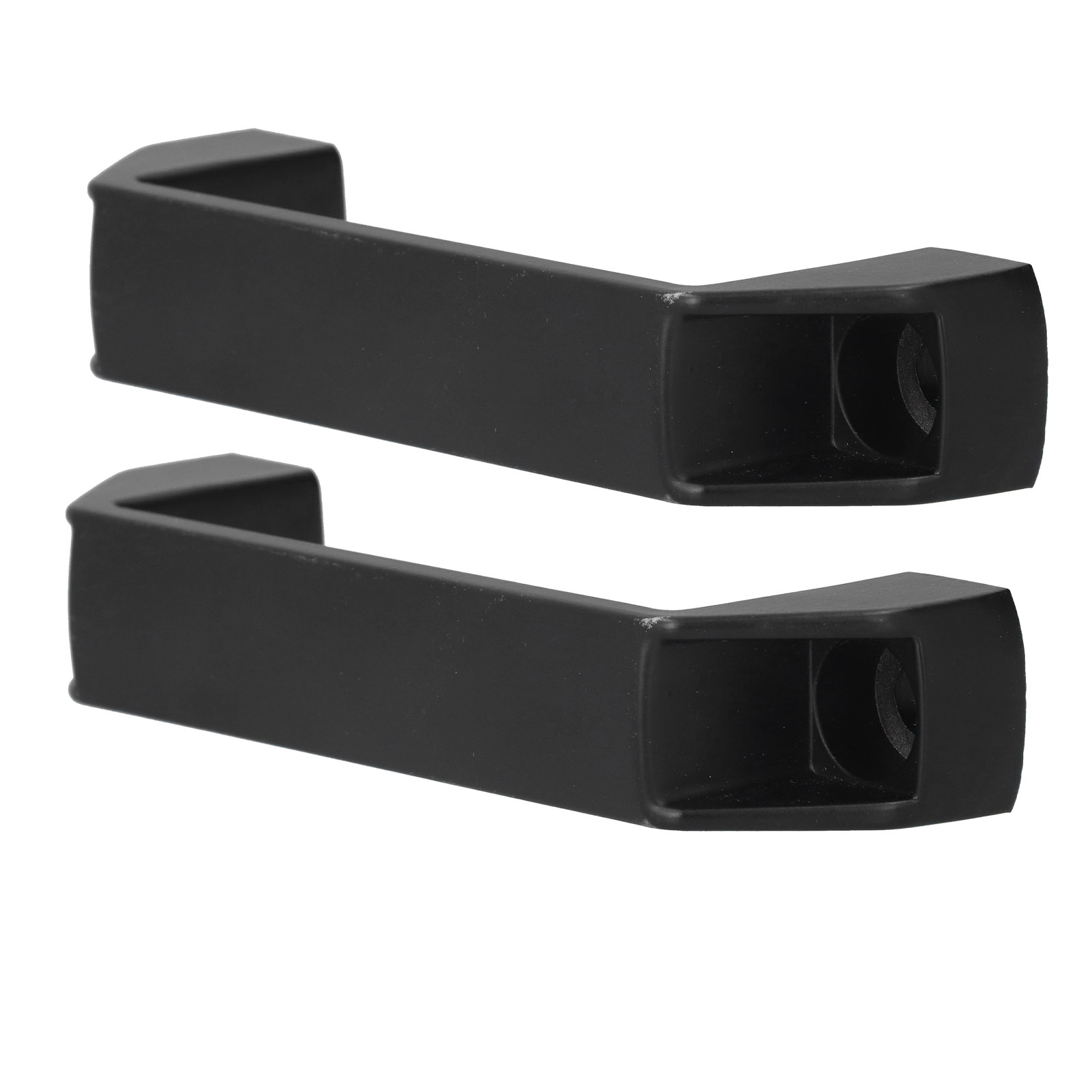 Poignées De Meuble Noires En Alliage D'Aluminium (lot De 2) : Ergonomiques, Élégantes, Robustes, Durables Et Anticorrosion.