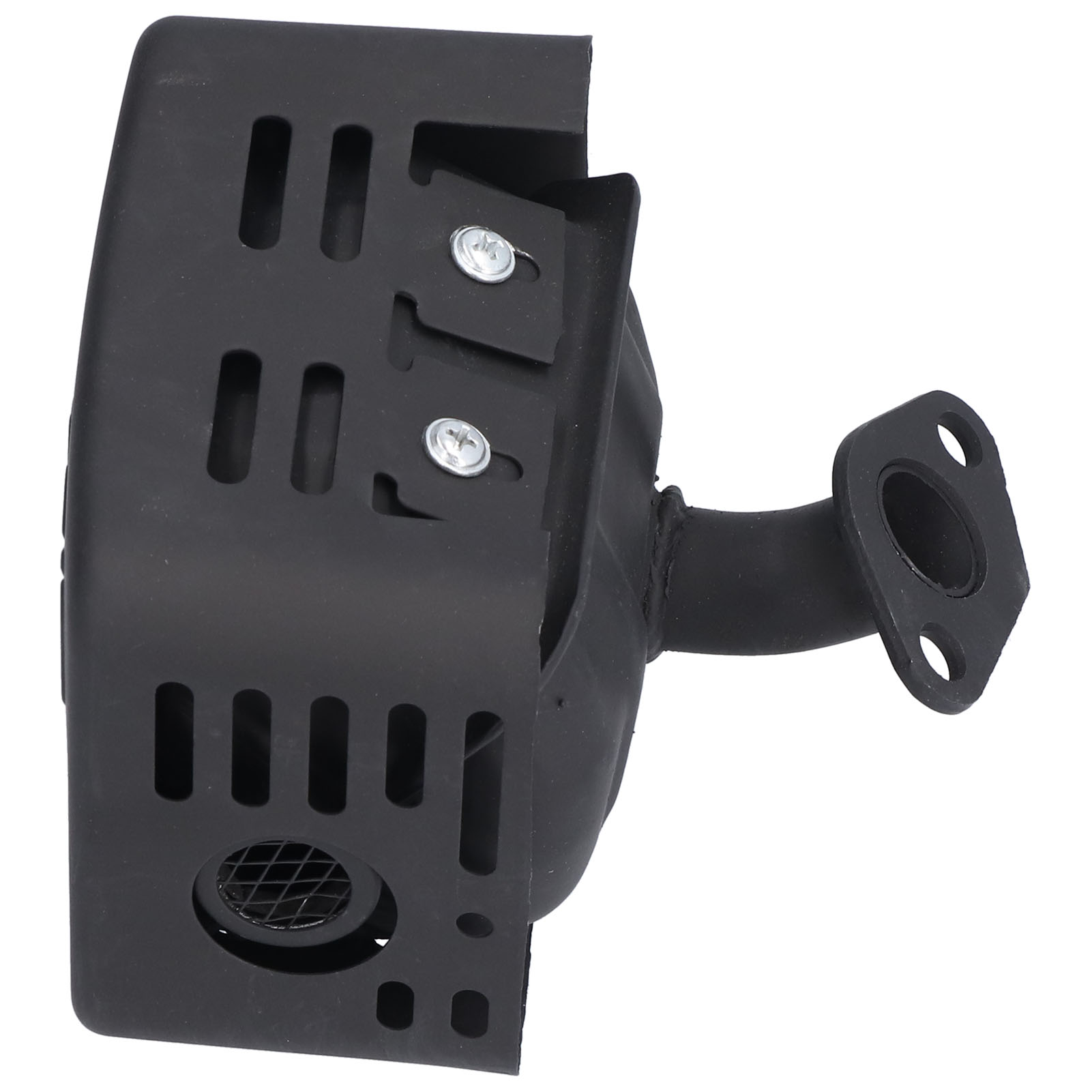 Ensemble De Silencieux D'Échappement Métallique Avec Rondelle Pour Gx160 (noir)