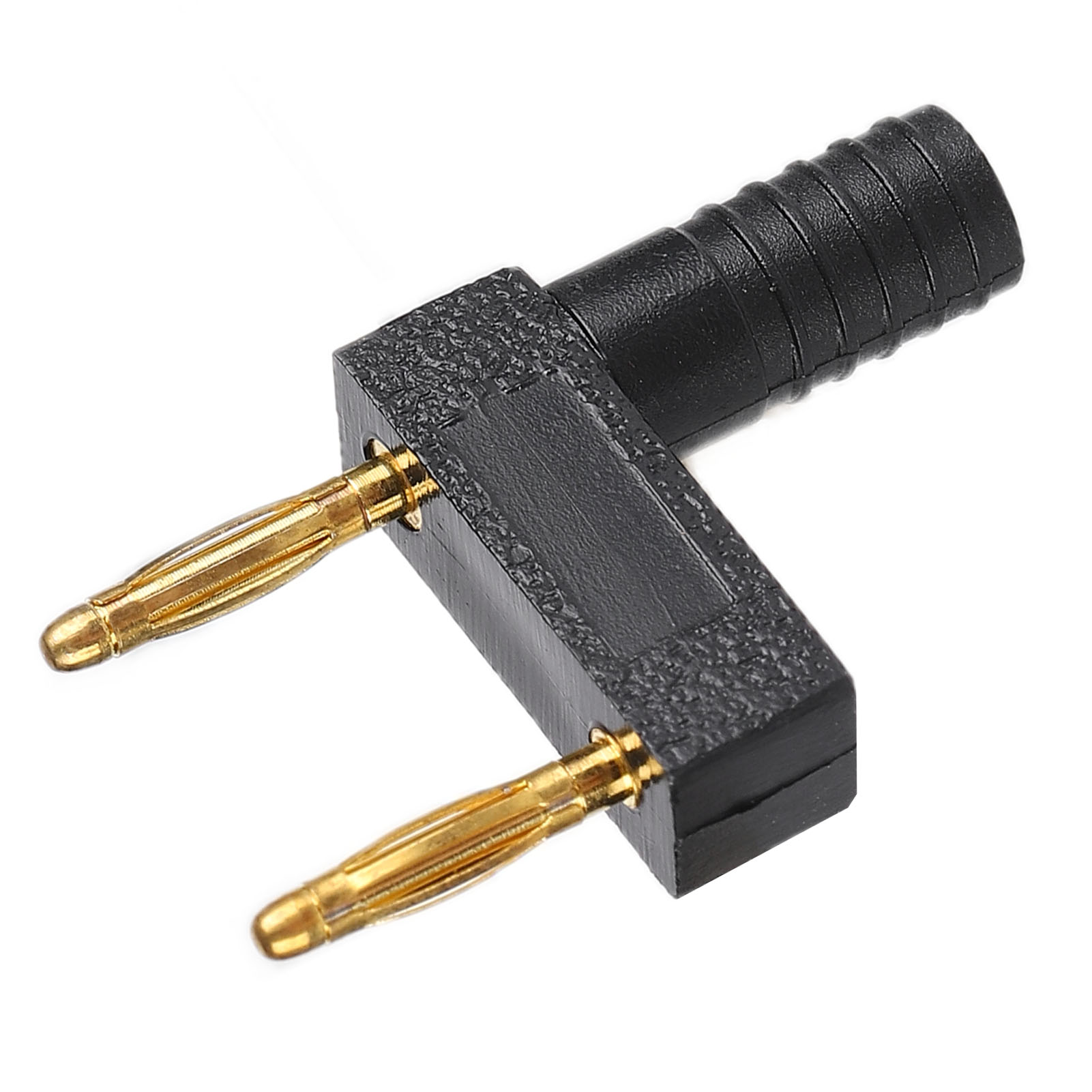 Lot De 10 Fiches Bananes U52 2 Mm À Double Rangée, Connecteurs De Court-circuit Pour Câbles Diy, Espacement De 10 Mm, Noires