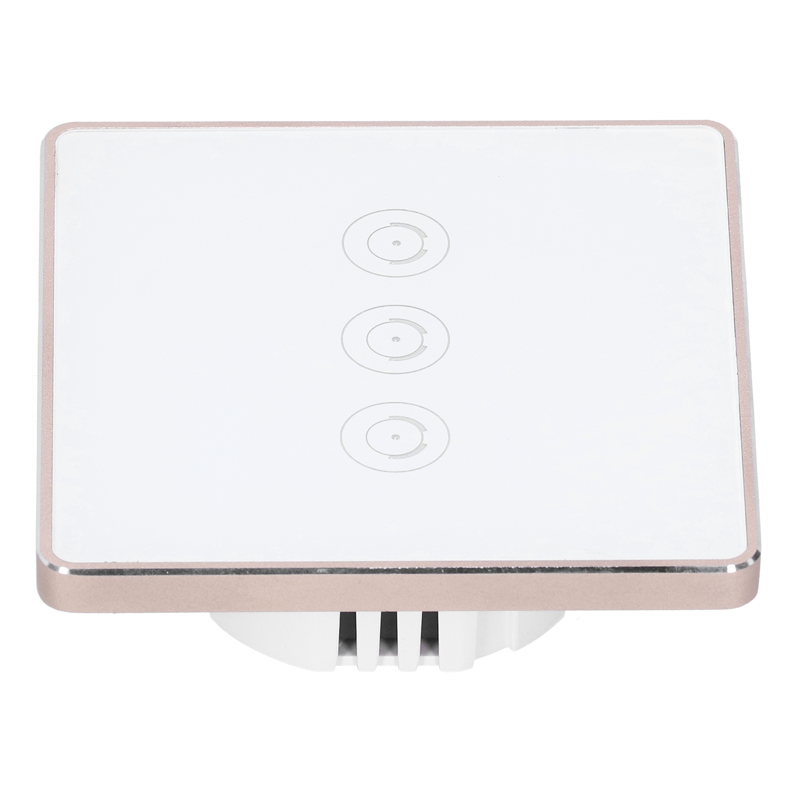 Interrupteur Tactile Intelligent Blanc, Télécommande Sans Fil Wi-fi Intelligente 100-240 V Ca
