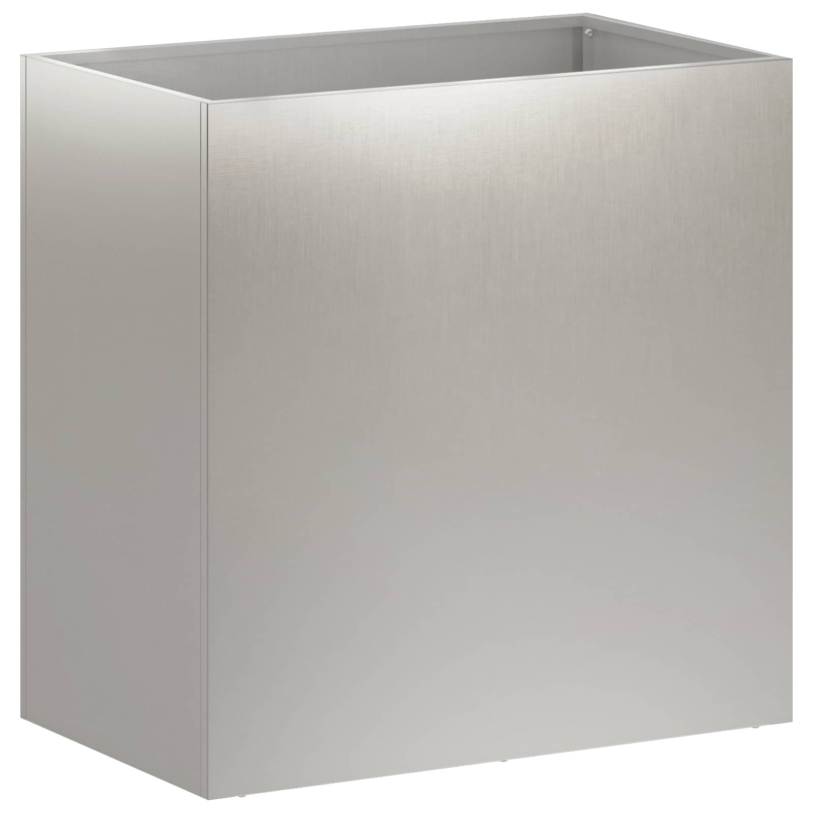 Maison Exclusive - Garten-pflanzgefäß Silber 50 X 30 X 50 Cm Edel