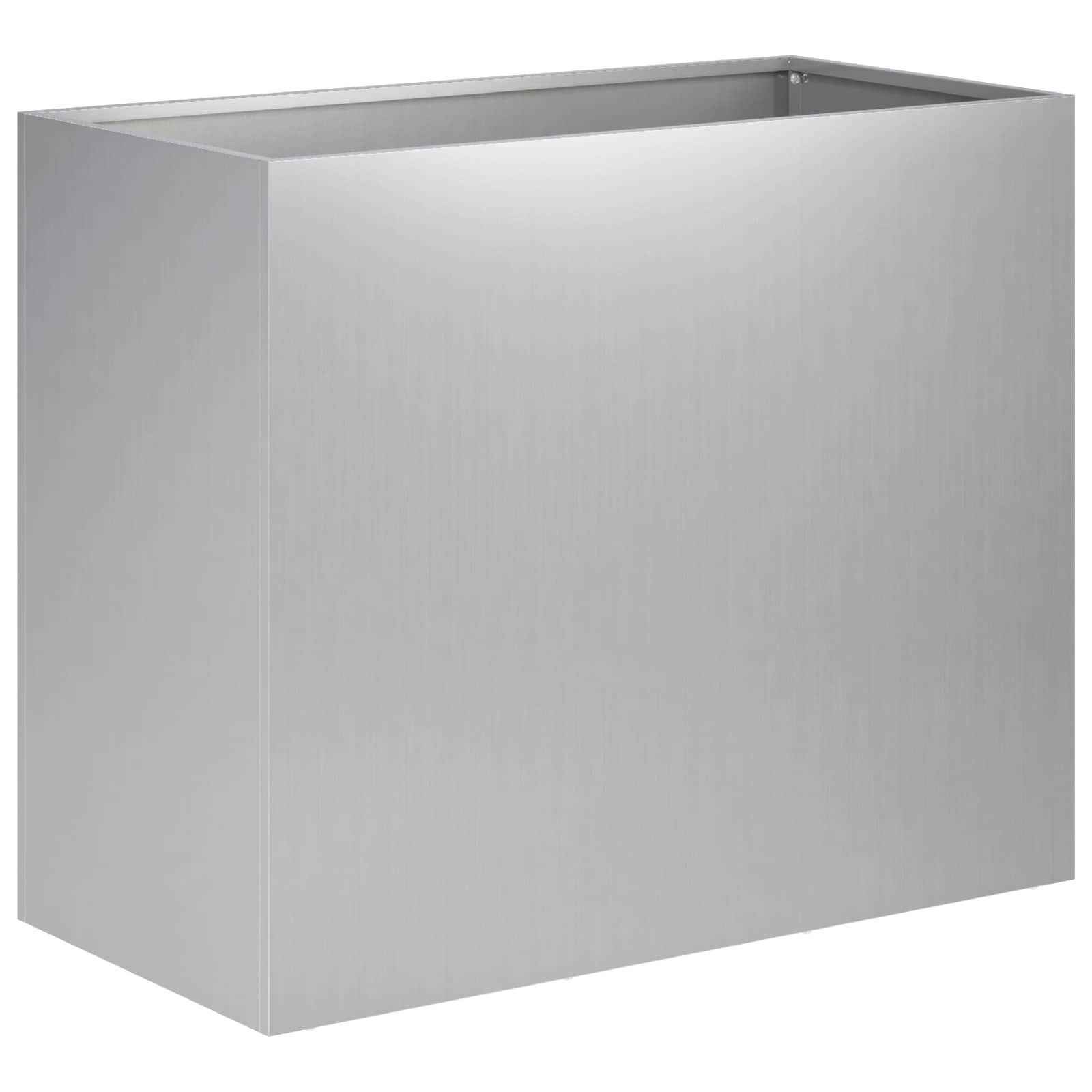 Maison Exclusive - Garten-pflanzgefäß Silber 60 X 30 X 50 Cm Verz