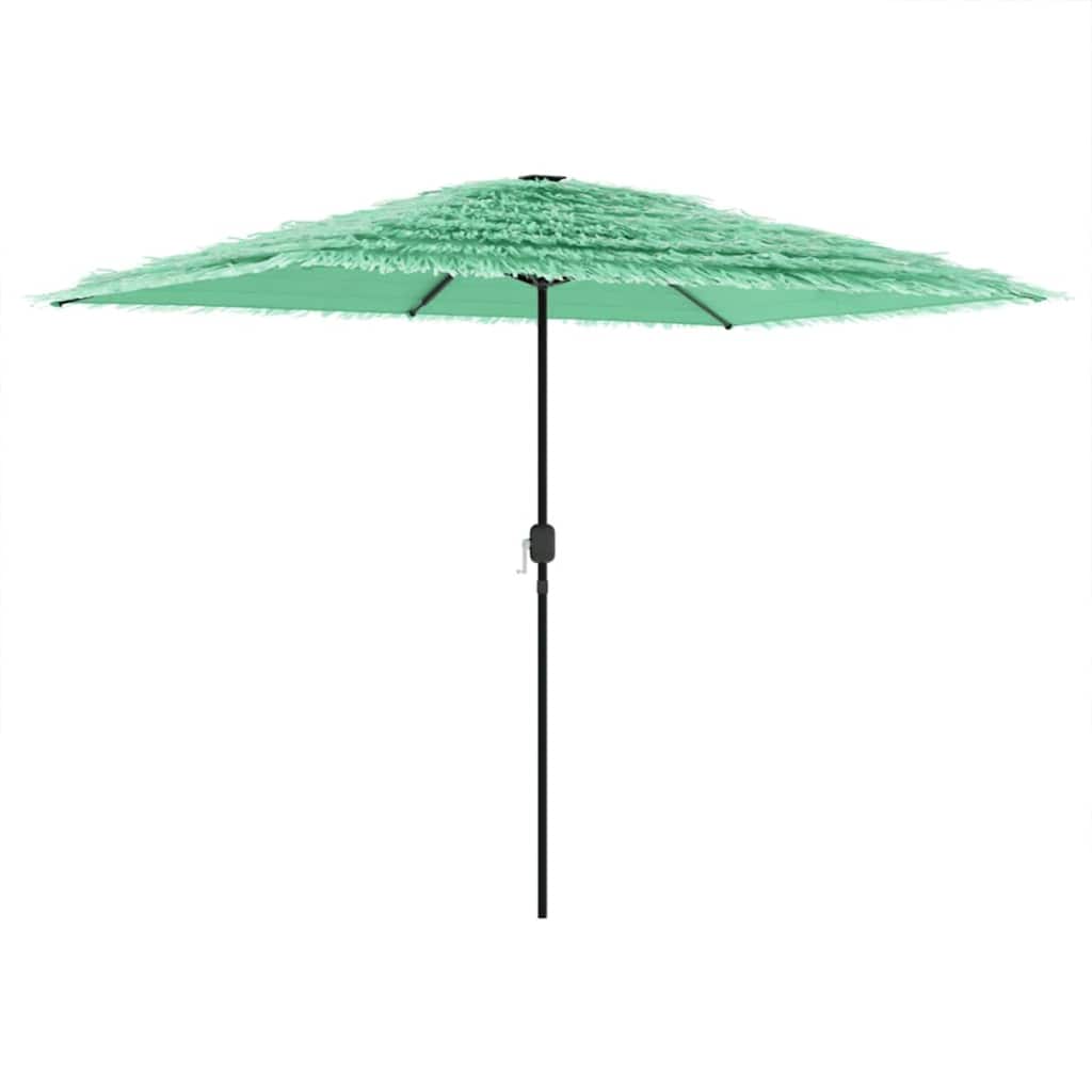 Maison Exclusive - Sonnenschirm Mit Stahlmast Grün 300x200x250 Cm