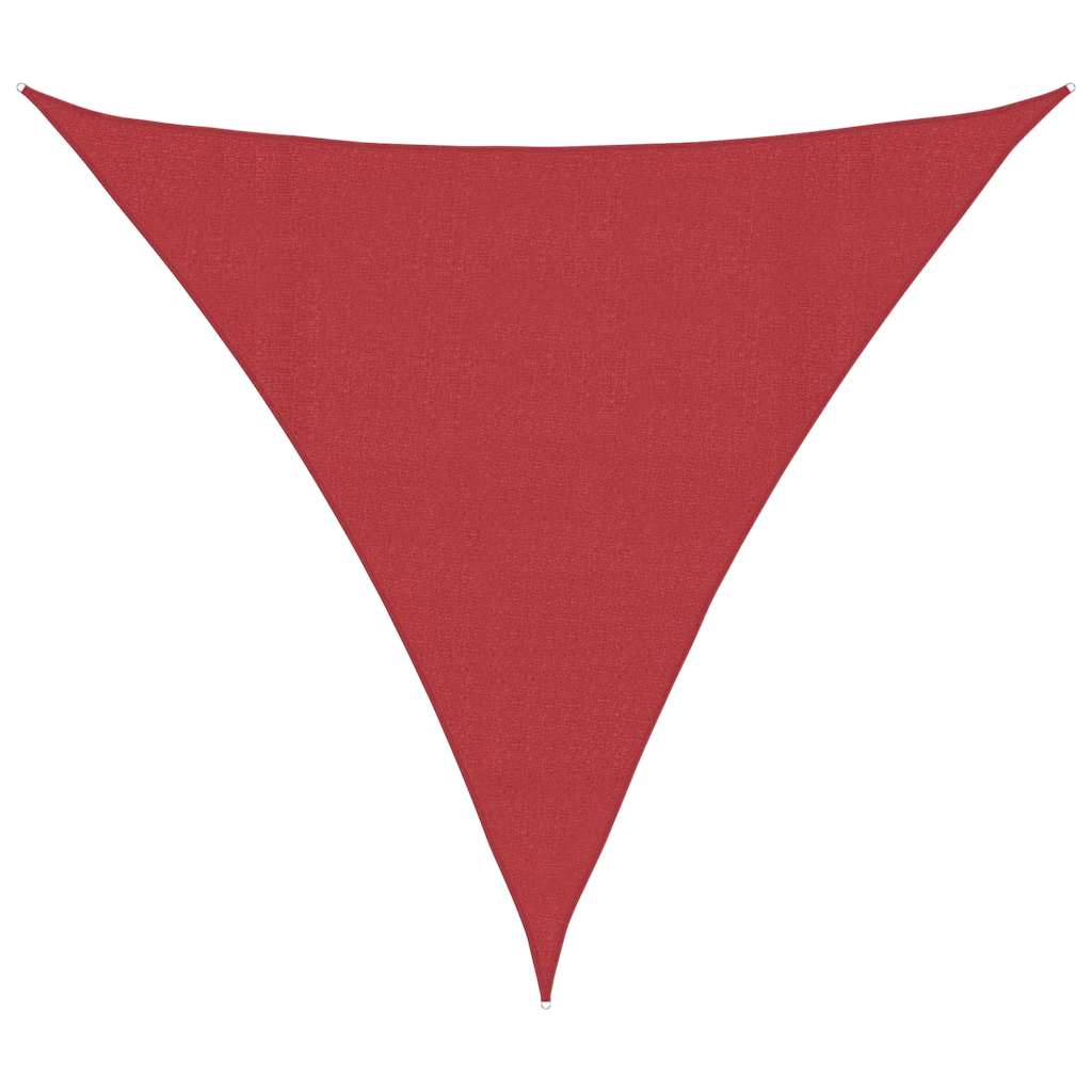Maison Exclusive - Sonnensegel 160 G/m² Rot 5x5x5 M Hdpe