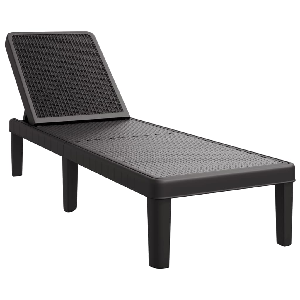 Maison Exclusive - 4-fach Verstellbare Sonnenliege 155,5x57x28 Cm