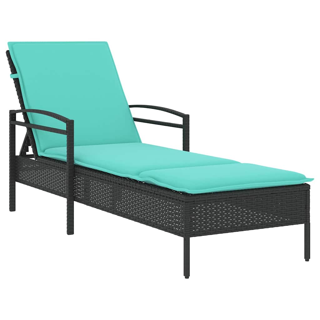 Maison Exclusive - 3-fach Verstellbare Sonnenliege Poly-rattan Sc