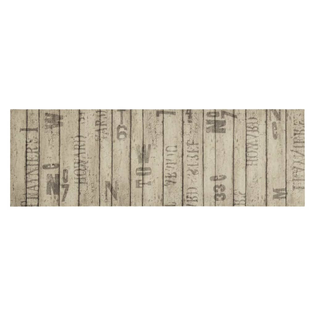 Maison Exclusive - Küchenteppich Waschbar Zaun 60x180 Cm Samt