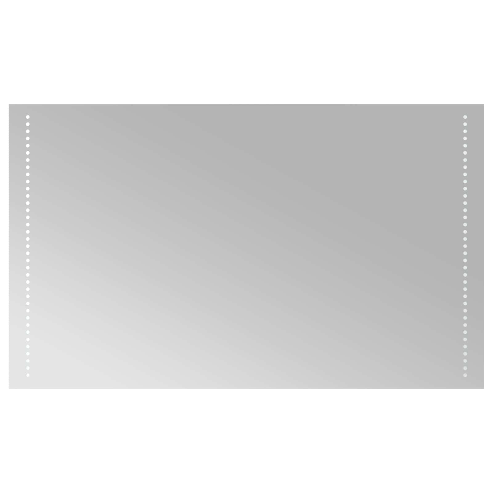 Maison Exclusive - Led-badezimmerspiegel Transparent 100 X 60 Cm