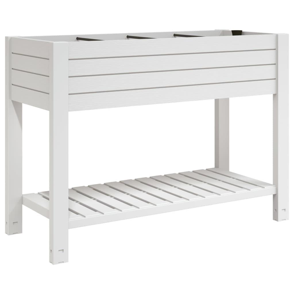Maison Exclusive - Hochbeet Weiß 110x45x79 Cm Polypropylen