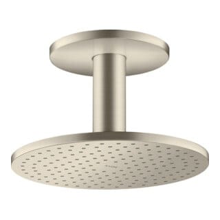 hansgrohe Kopfbrause 250 1jet Axor mit Deckenanschluss, brushed nickel