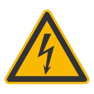 SafetyMarking Warnschild Fol 500 St. elektr.Spannung SL100mm