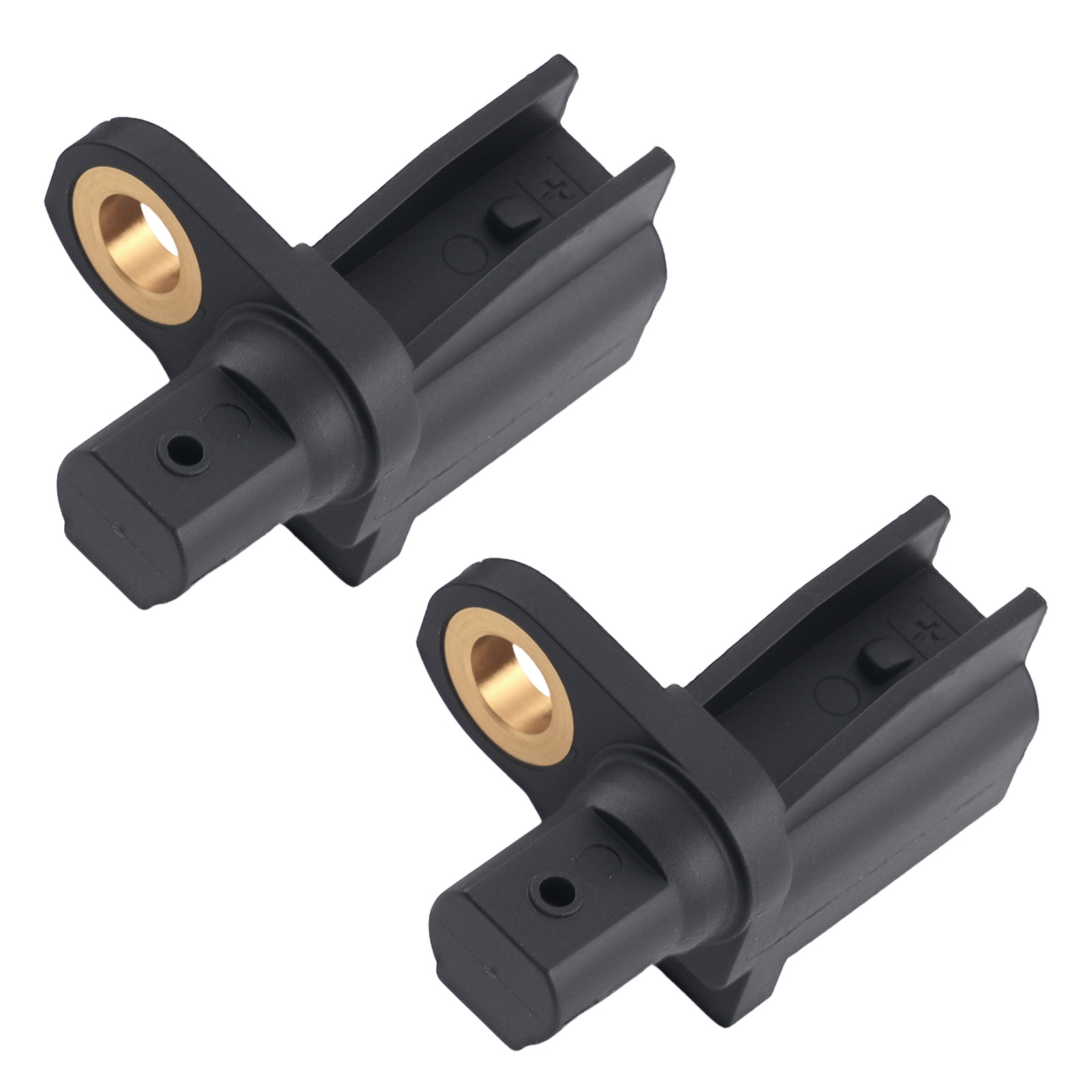 2x Abs-drehzahlsensor Hinten For Transit Connect P65 Volvo 3m5h2b372bc 2-polig