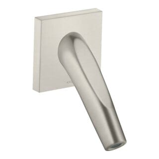 hansgrohe Wanneneinlauf Axor Starck Organic Ausladung 160mm, Edelstahl-Optik